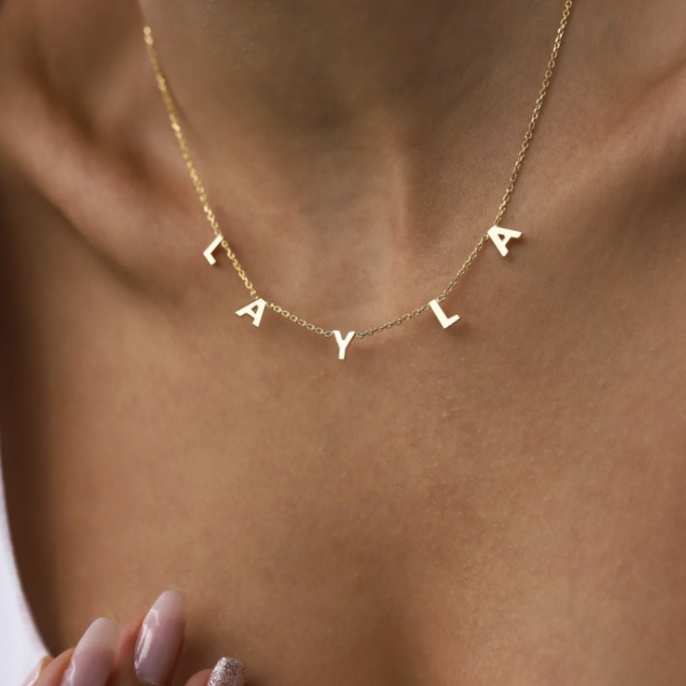 Letter Necklaces - Camile & Stone