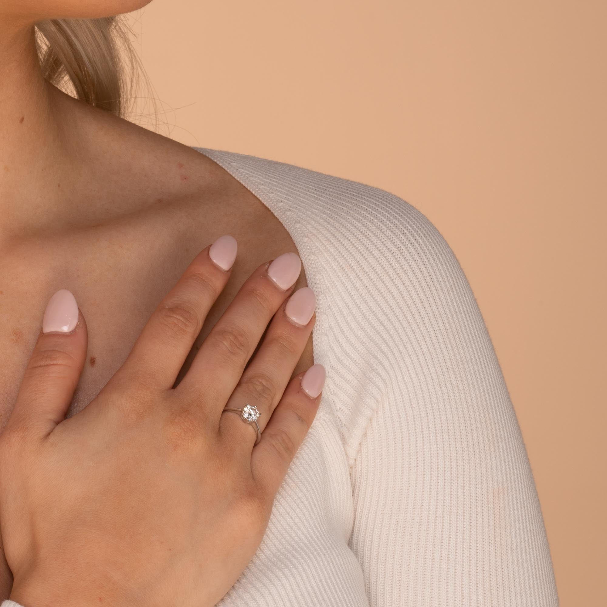 1 ct The Bella Moissanite Diamond Engagement Ring - Camile & Stone