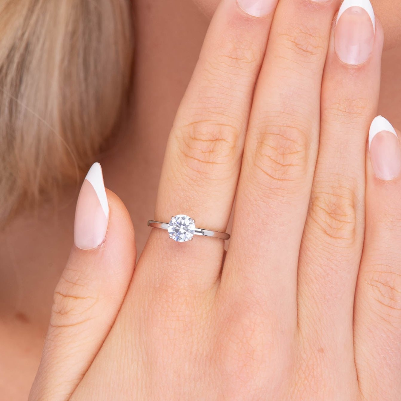 1 ct The Devotion Moissanite Diamond Ring - Camile & Stone