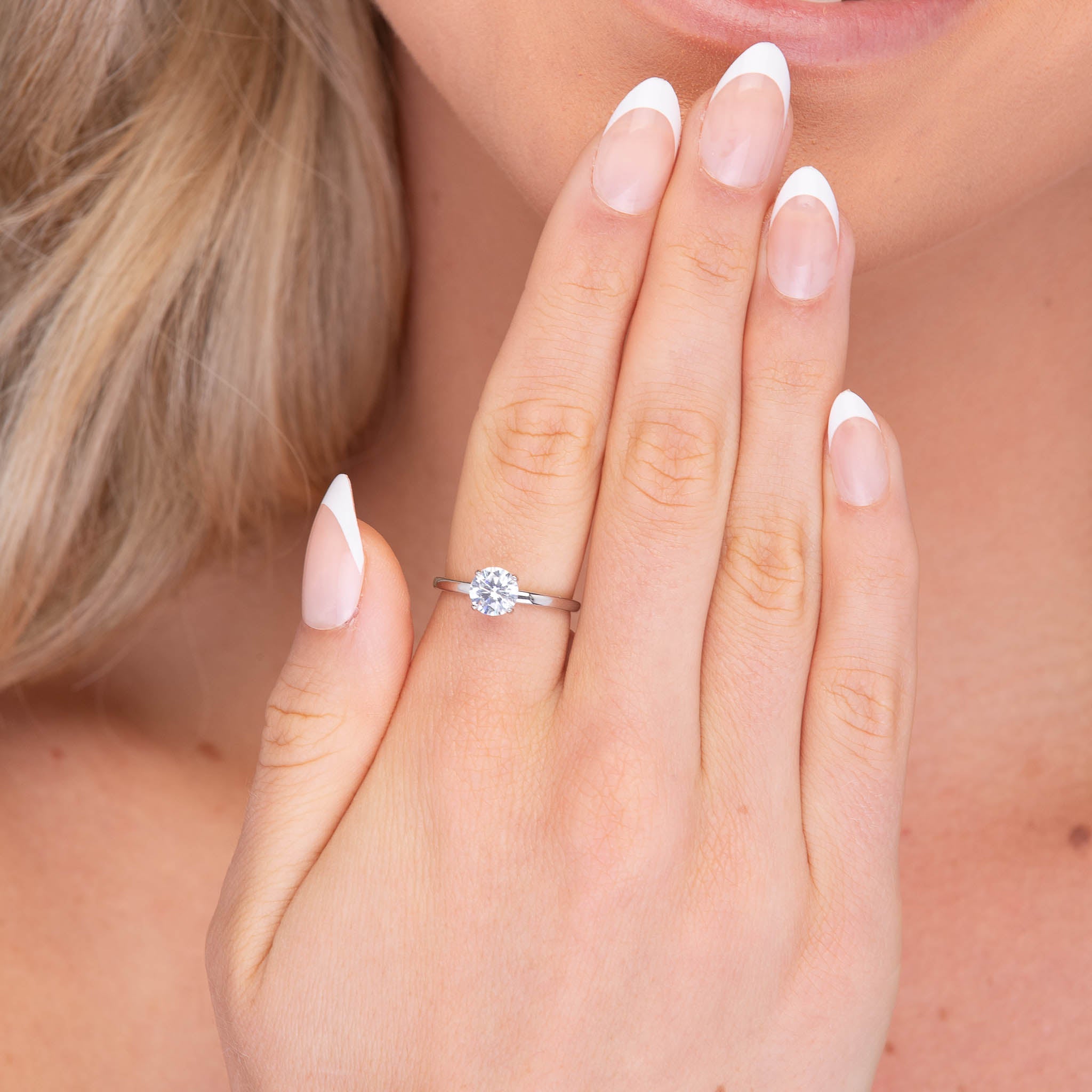 1 ct The Devotion Moissanite Diamond Ring - Camile & Stone