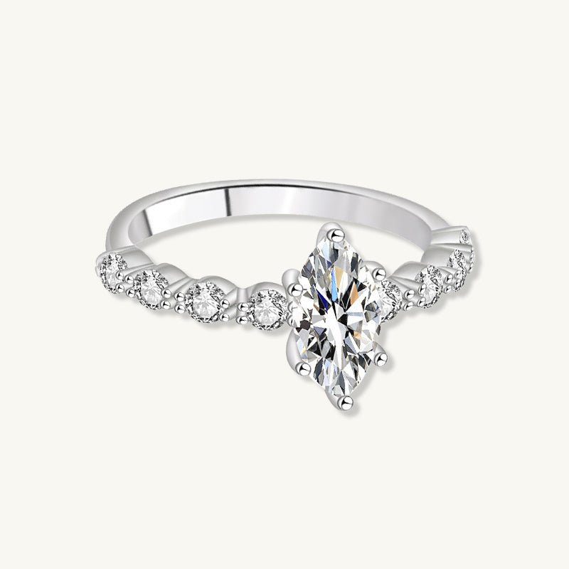 1 ct The Elizabeth Moissanite Diamond Engagement Ring - Camile & Stone