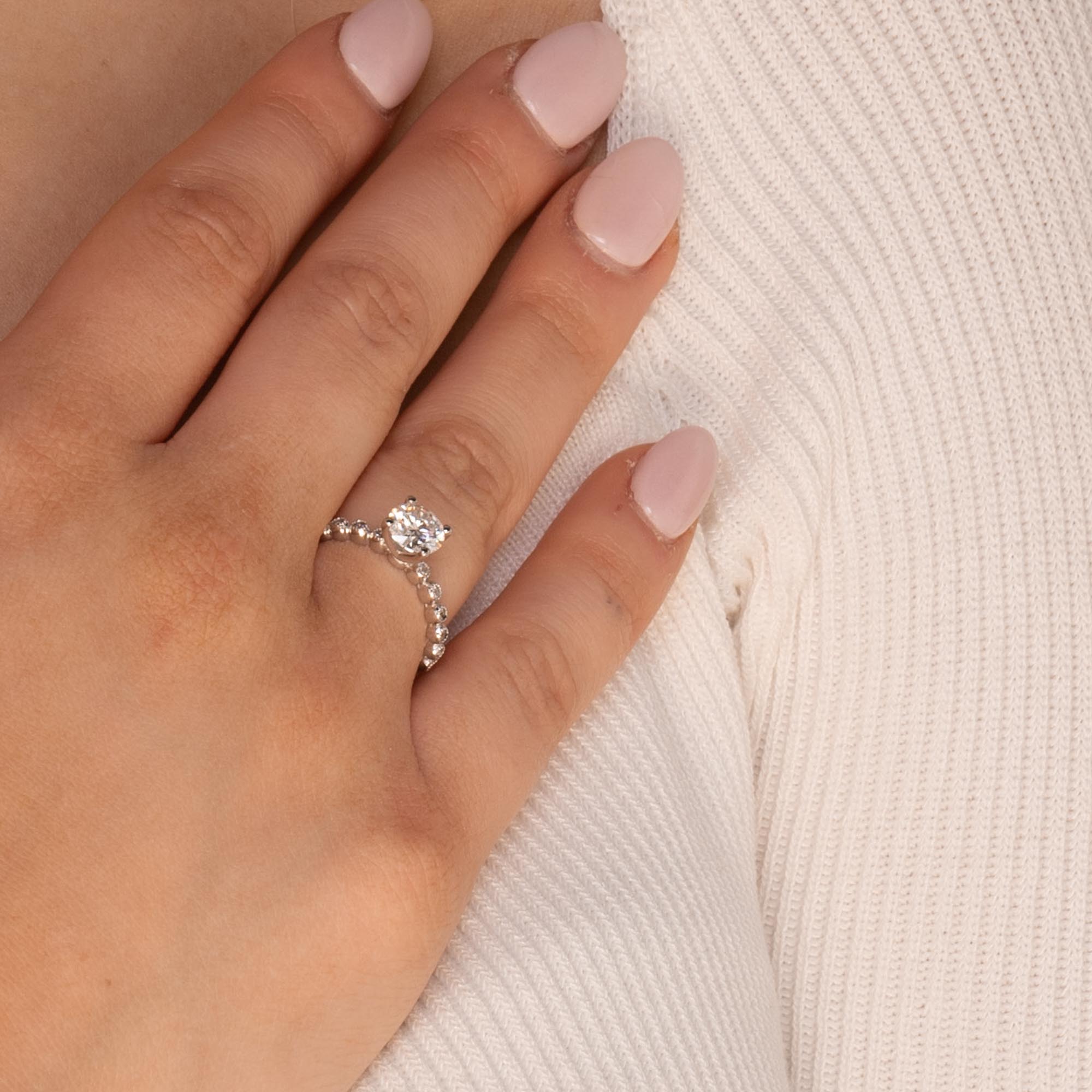 1 ct The Isabella Moissanite Diamond Engagement Ring - Camile & Stone