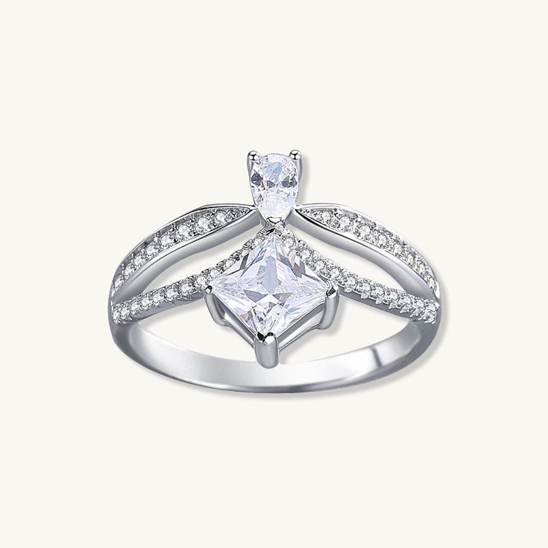 1 ct The Ruby Moissanite Diamond Engagement Ring - Camile & Stone