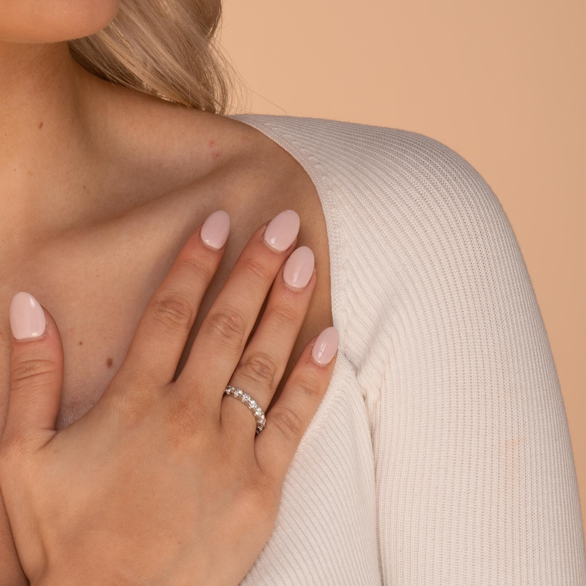 1.0ct 3mm The Scarlett Moissanite Diamond Engagement Ring - Camile & Stone