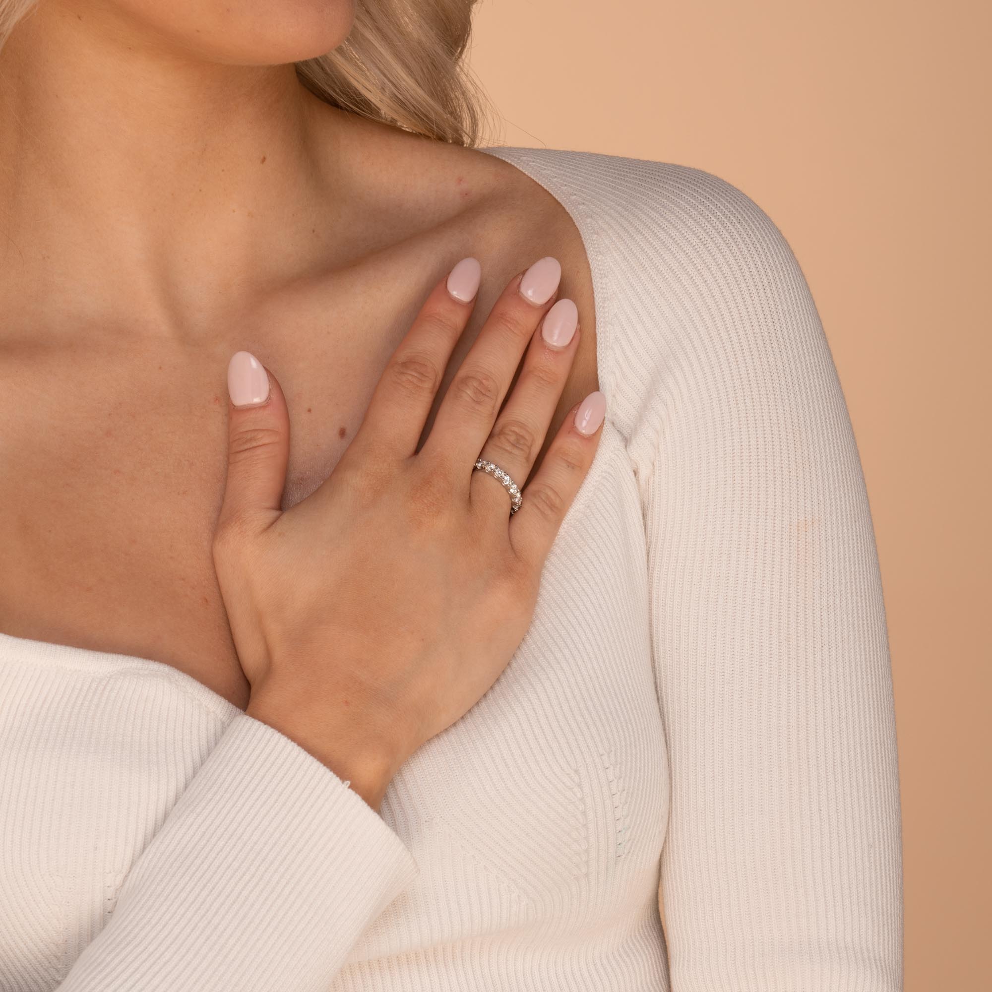 1.0ct 3mm The Scarlett Moissanite Diamond Engagement Ring - Camile & Stone