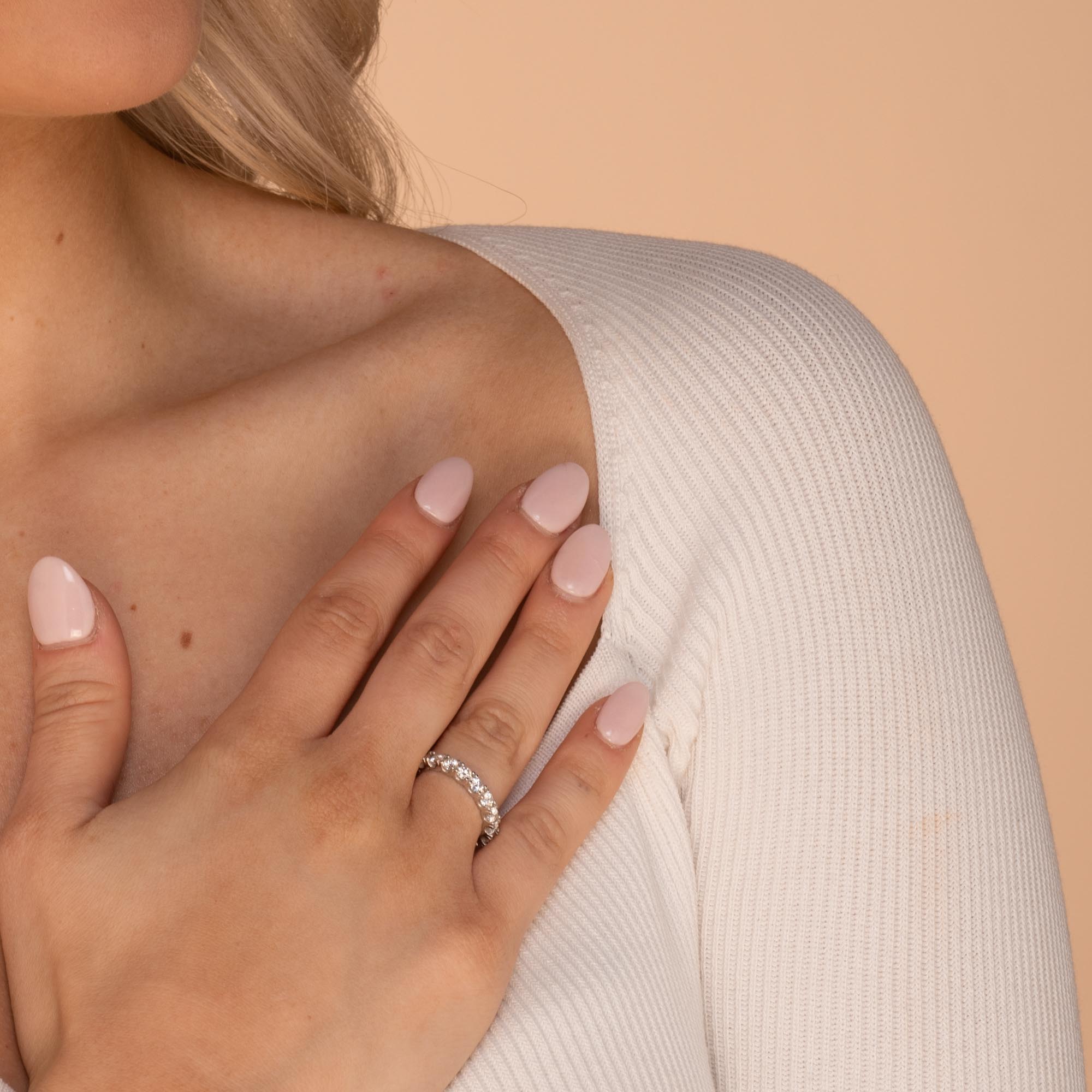 1.0ct 3mm The Scarlett Moissanite Diamond Engagement Ring - Camile & Stone