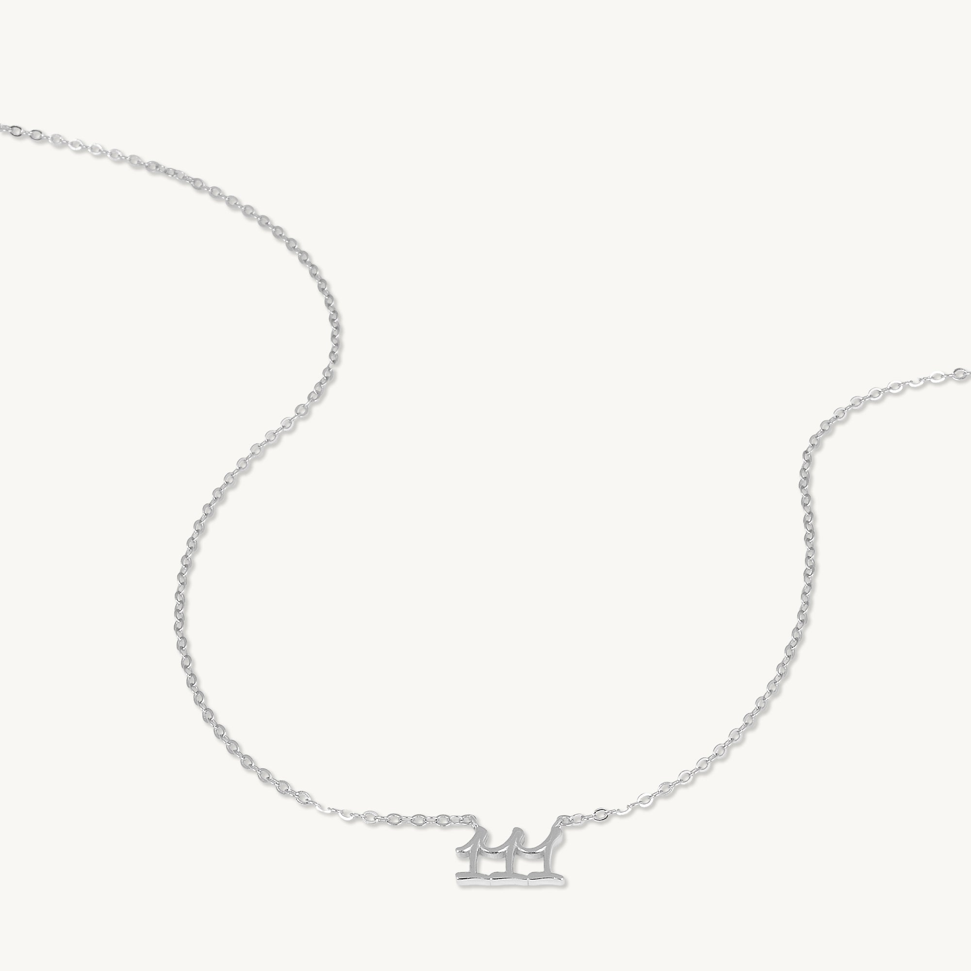 111 Angel Number Pendant Necklace - Camile & Stone