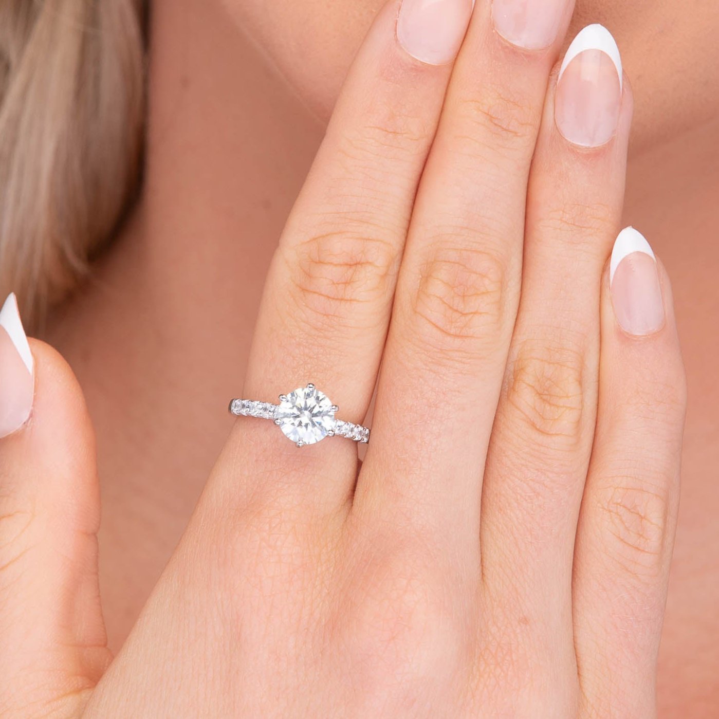 2 ct The Classic Moissanite Diamond Engagement Ring - Camile & Stone