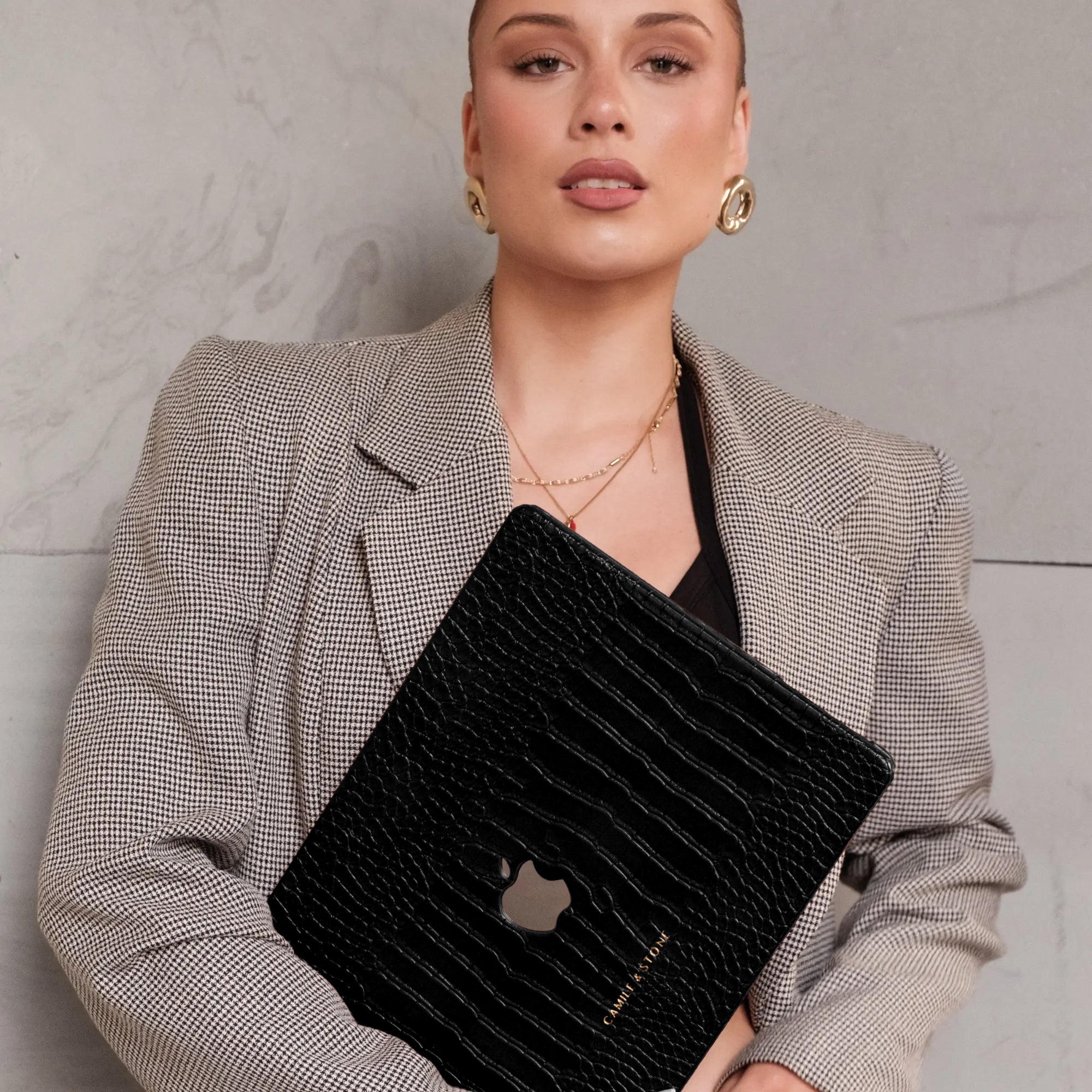 Noir Macbook Laptop Cover Case