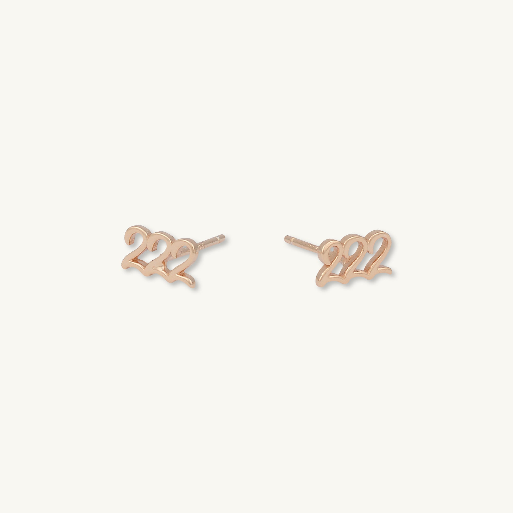222 Angel Number Earrings - Camile & Stone