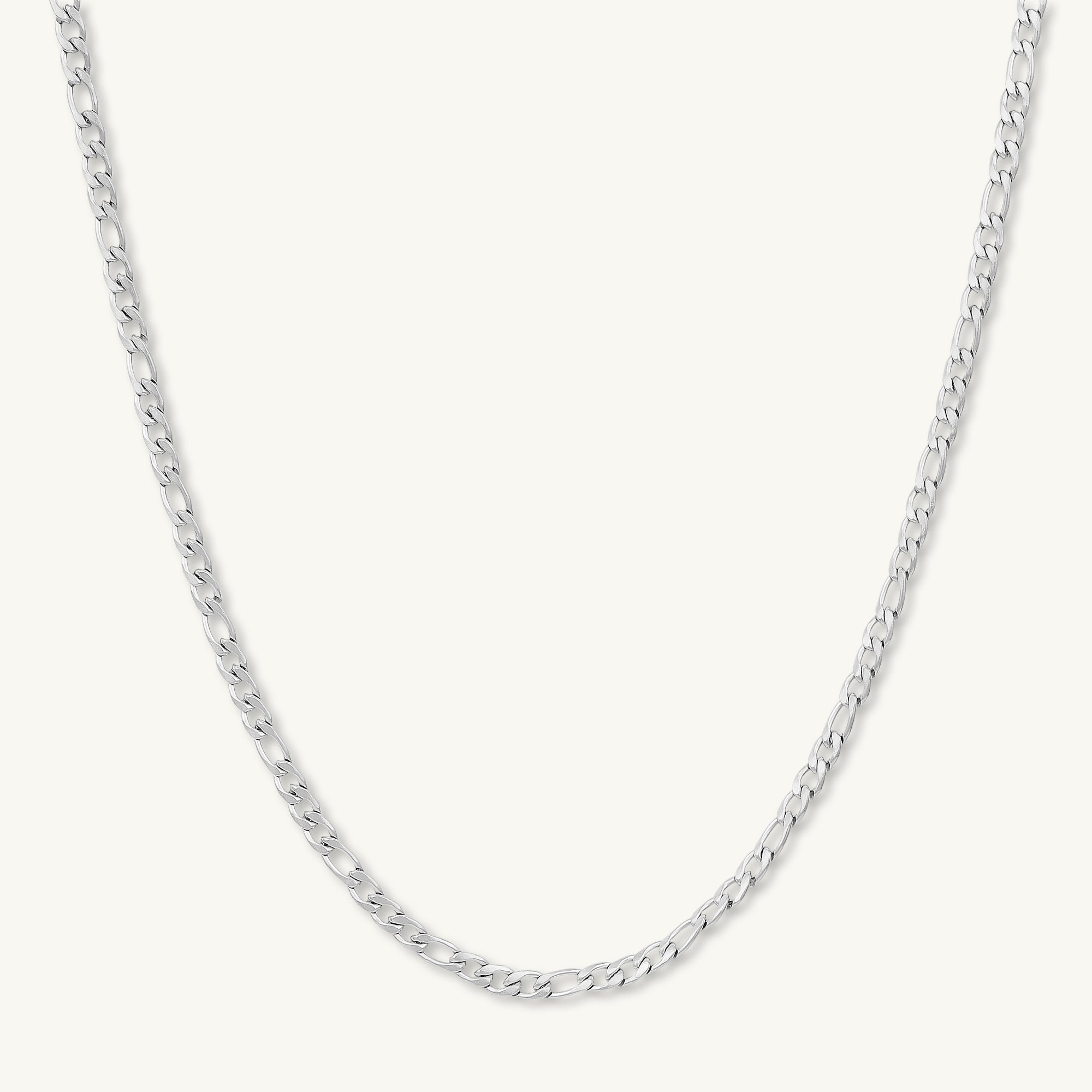 4mm Figaro Chain Necklace - Camile & Stone