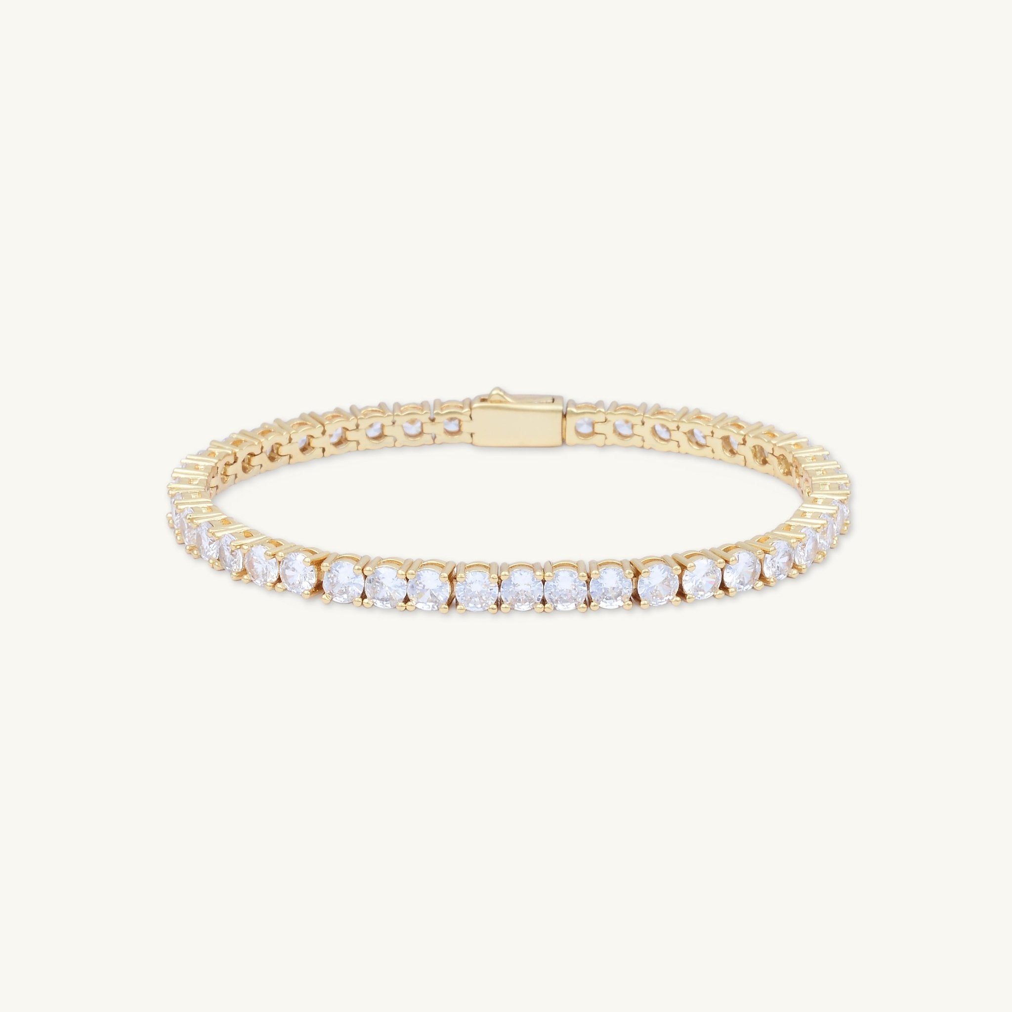 4mm Tennis Chain Unisex Bracelet - Camile & Stone