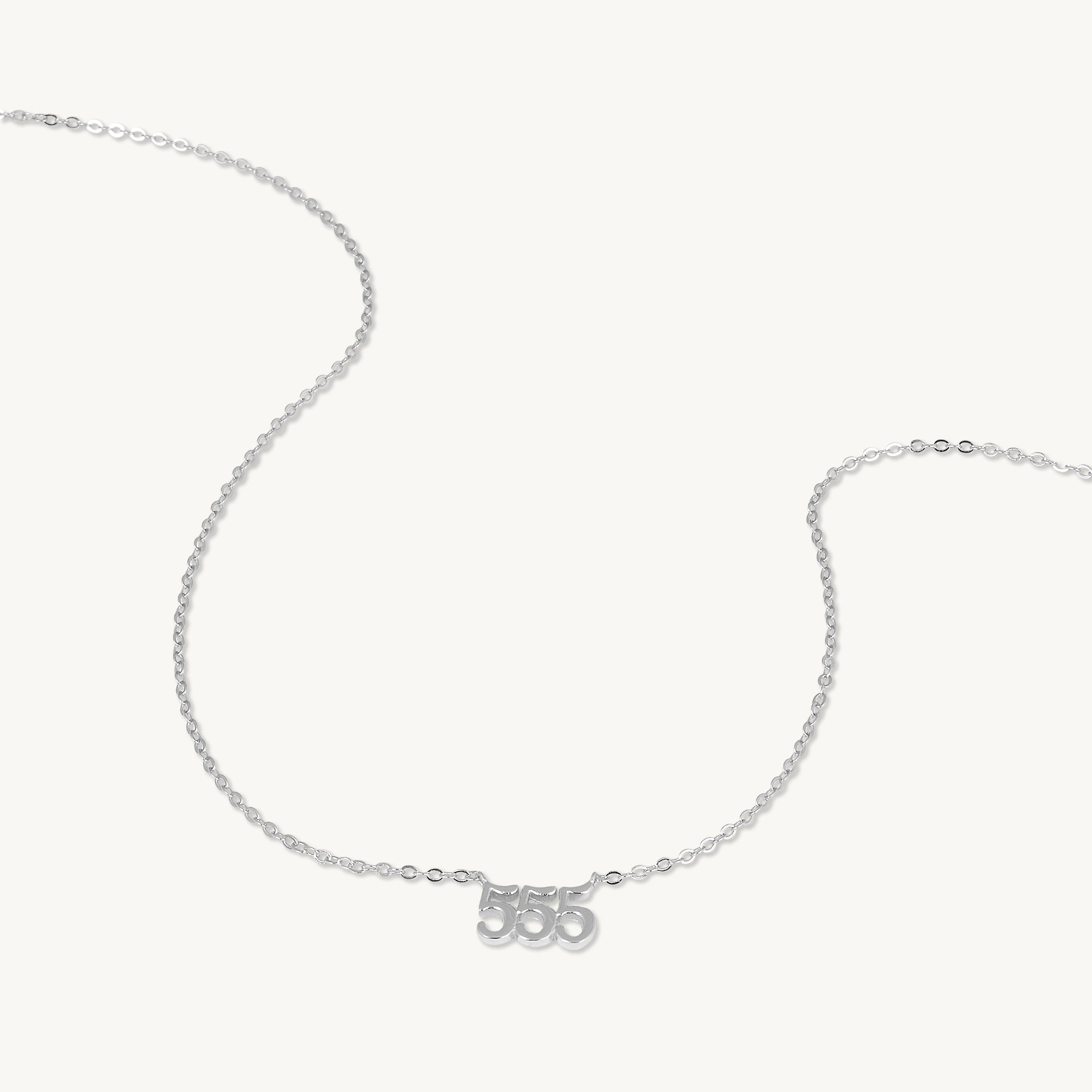 555 Angel Number Pendant Necklace - Camile & Stone