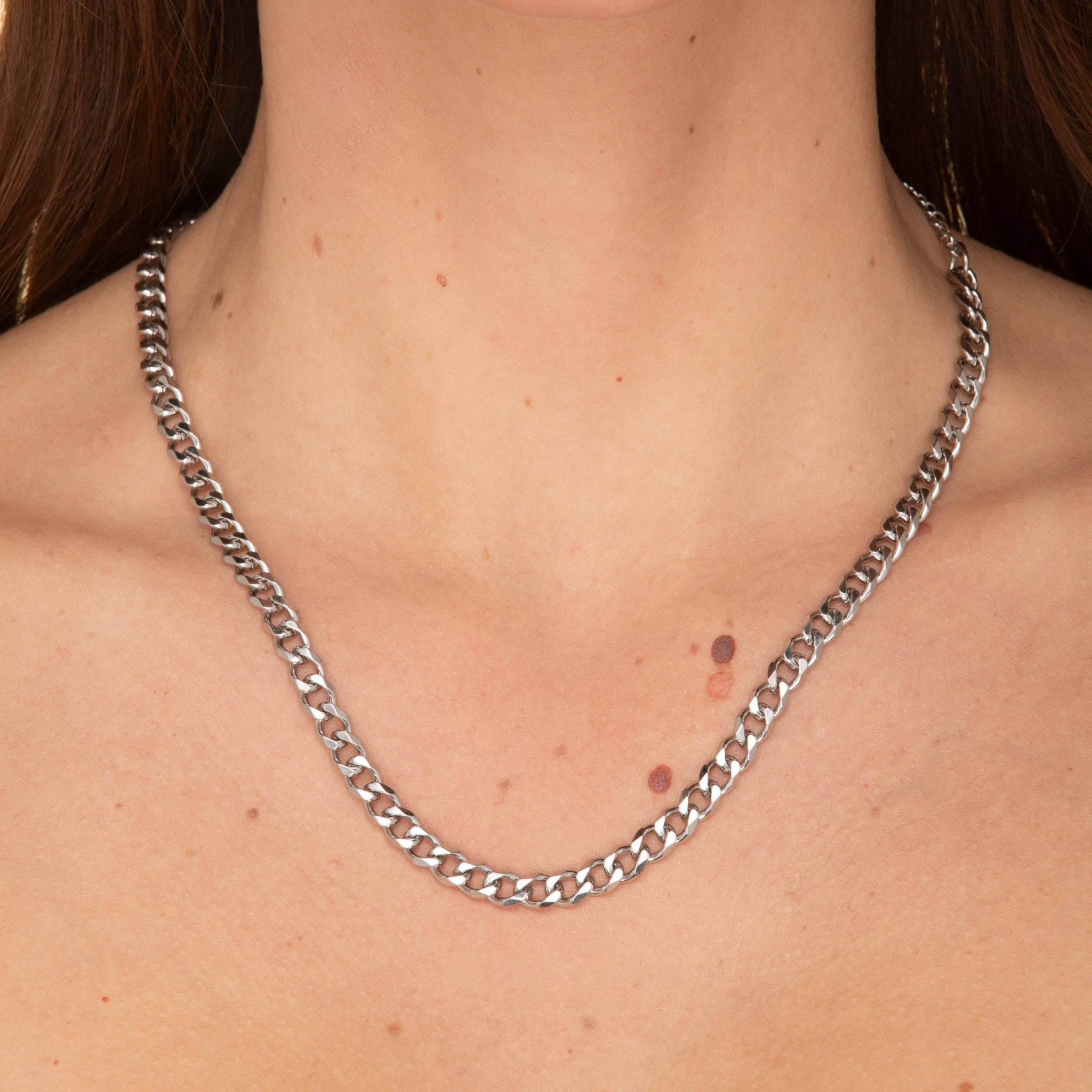 6mm Cuban Chain Necklace - Camile & Stone