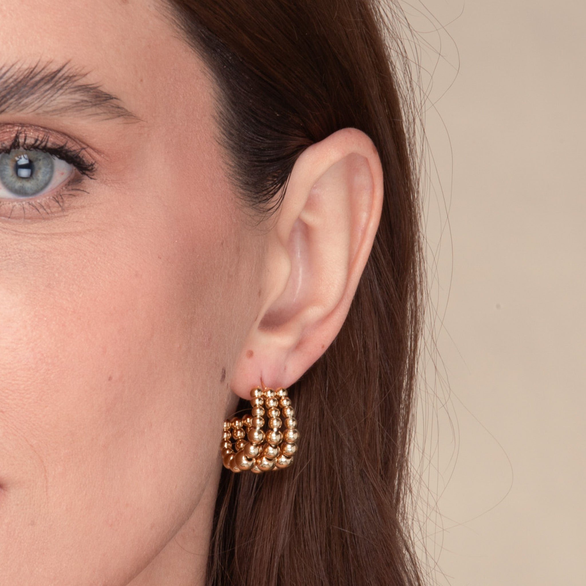 Alexis Ball Hoop Earrings - Camile & Stone