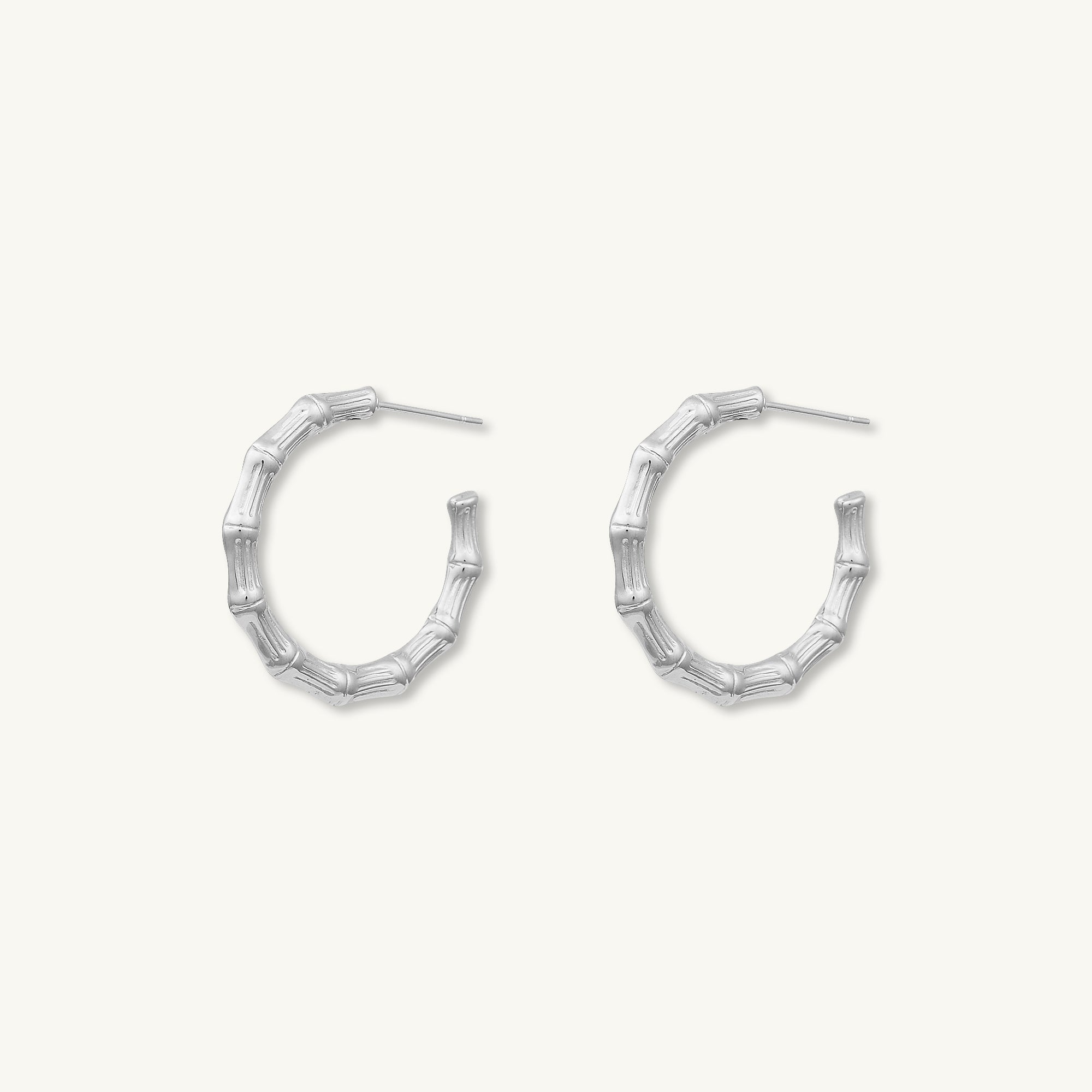 Amara Statement C Hoop Earrings - Camile & Stone