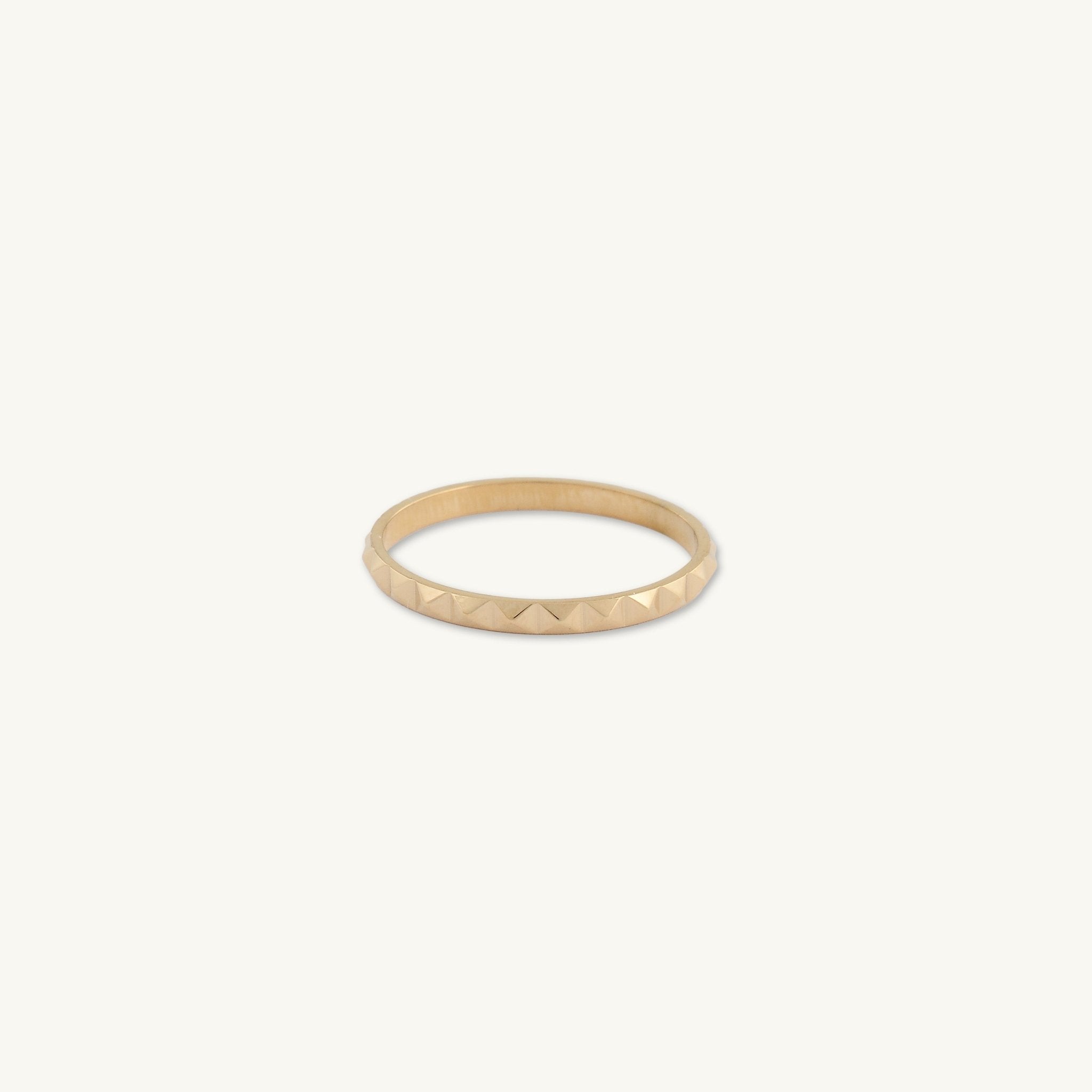 Avery Geometric Stacker Ring - Camile & Stone
