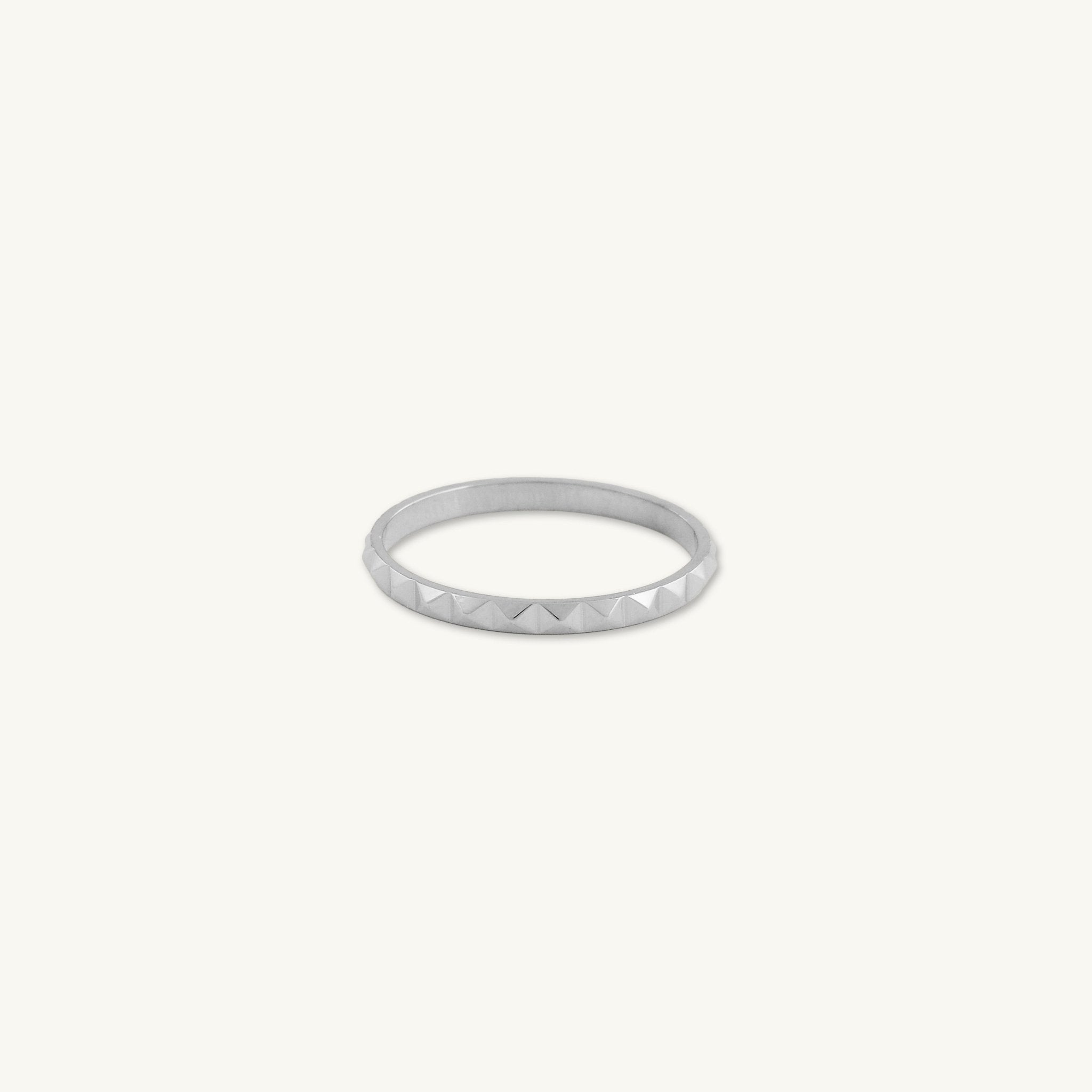 Avery Geometric Stacker Ring - Camile & Stone