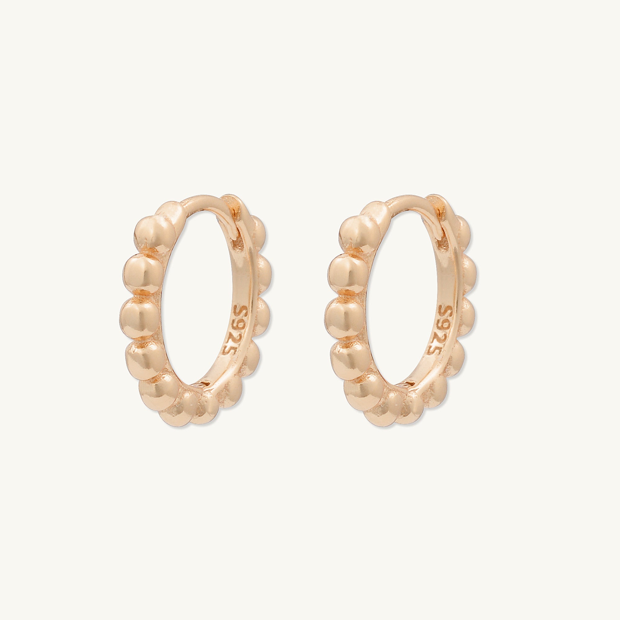 Ball Hoop Huggie Earrings - Camile & Stone
