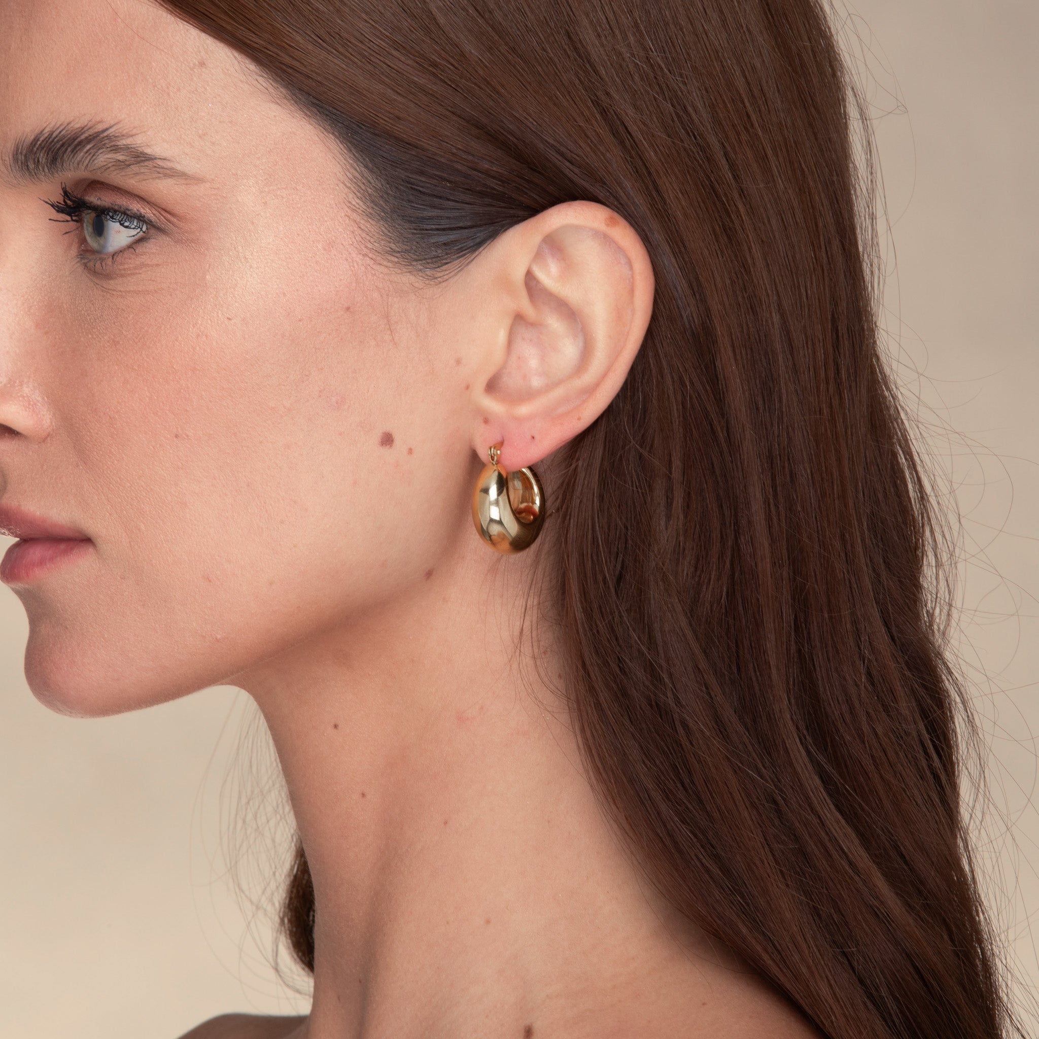 Bianca Dome Statement Earrings - Camile & Stone