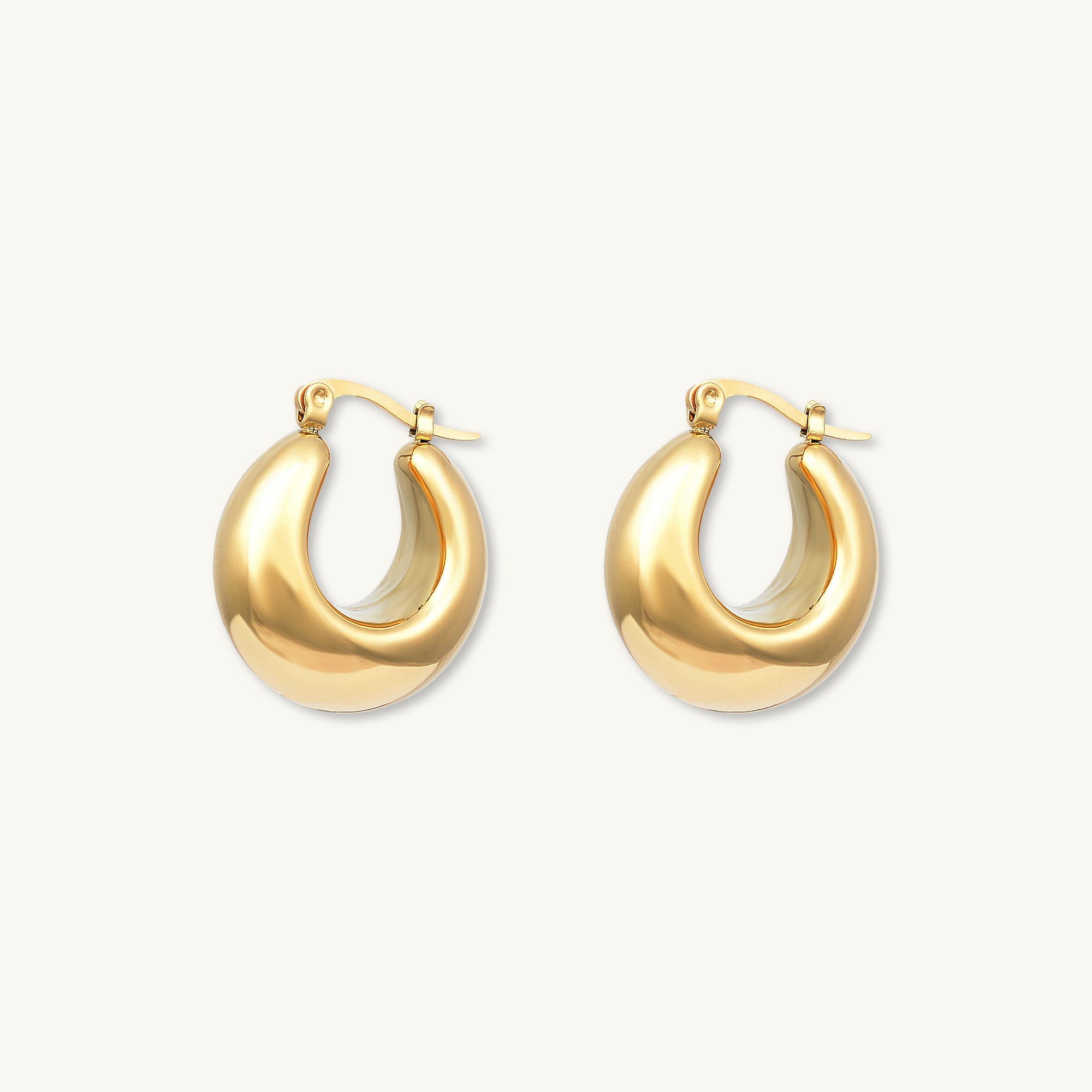 Bianca Dome Statement Earrings - Camile & Stone