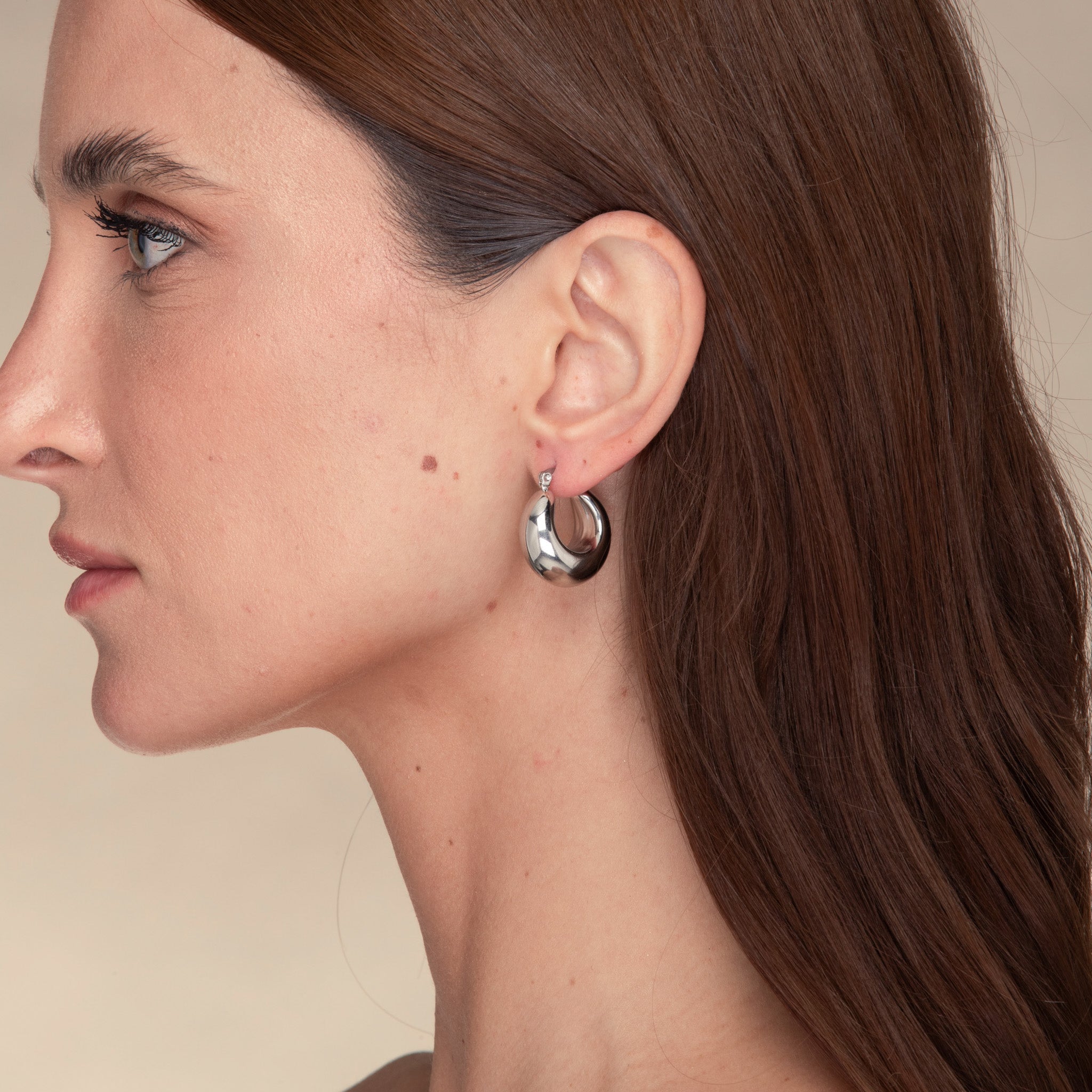 Bianca Dome Statement Earrings - Camile & Stone
