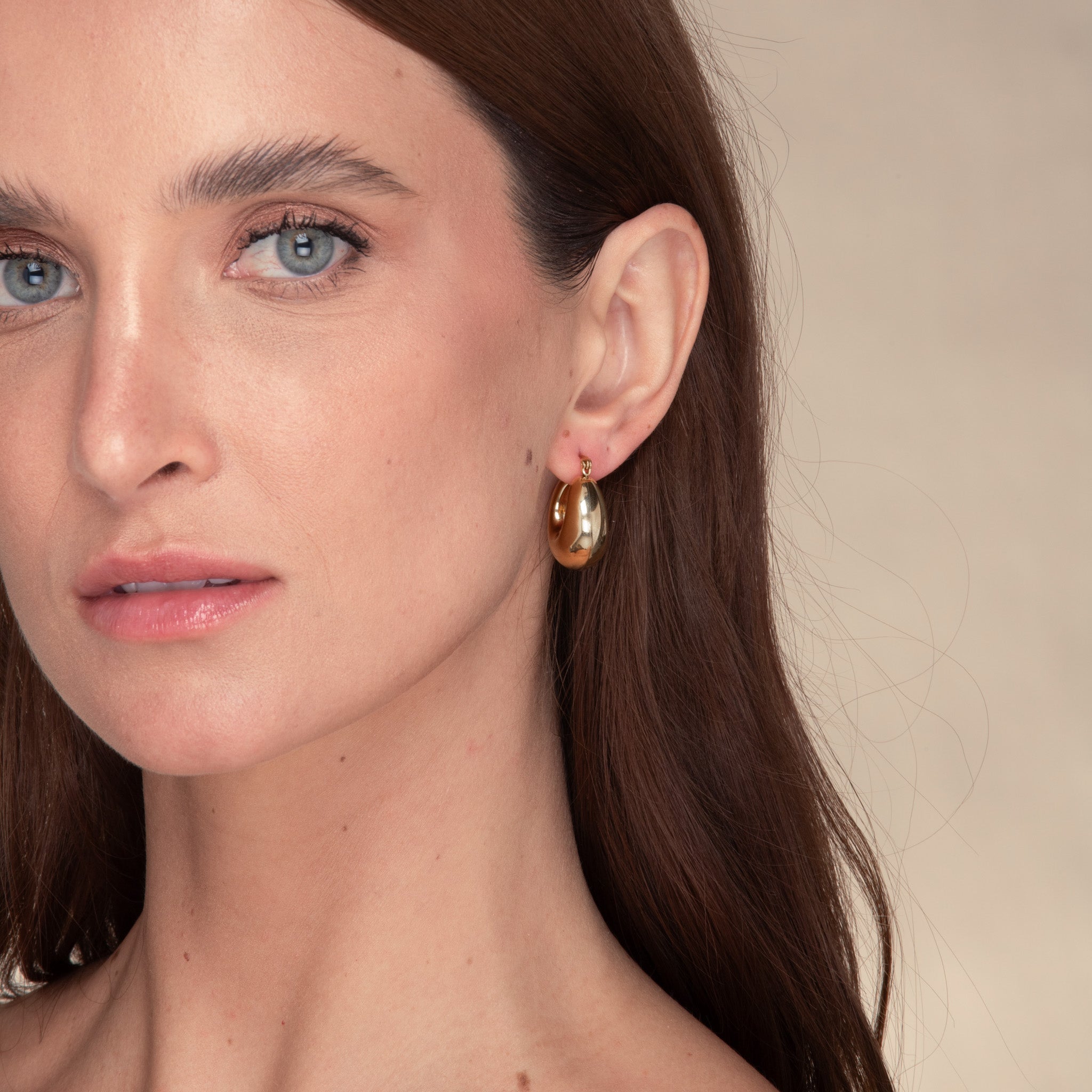 Bianca Dome Statement Earrings - Camile & Stone