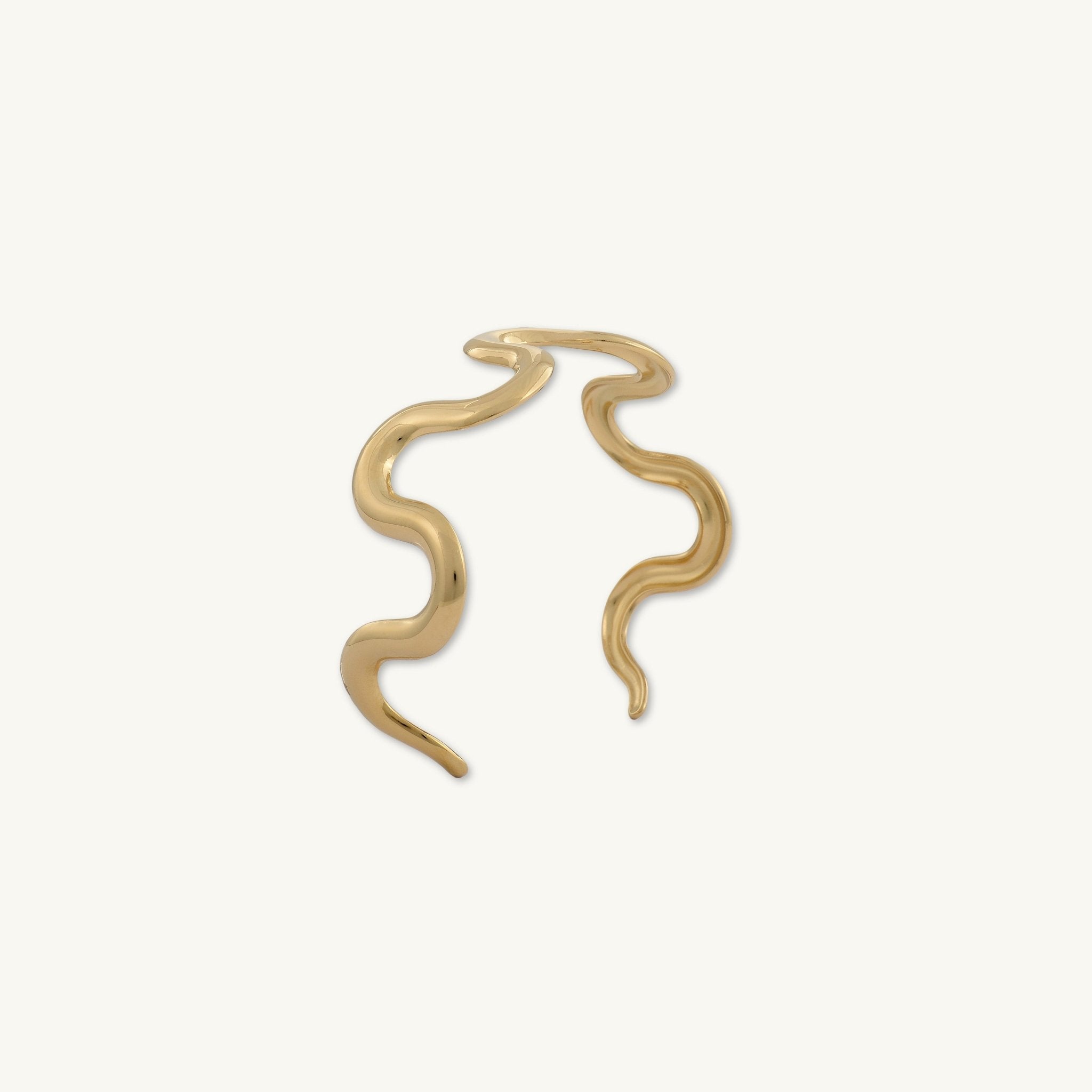 Boho Tide Open Cuff Bangle - Camile & Stone