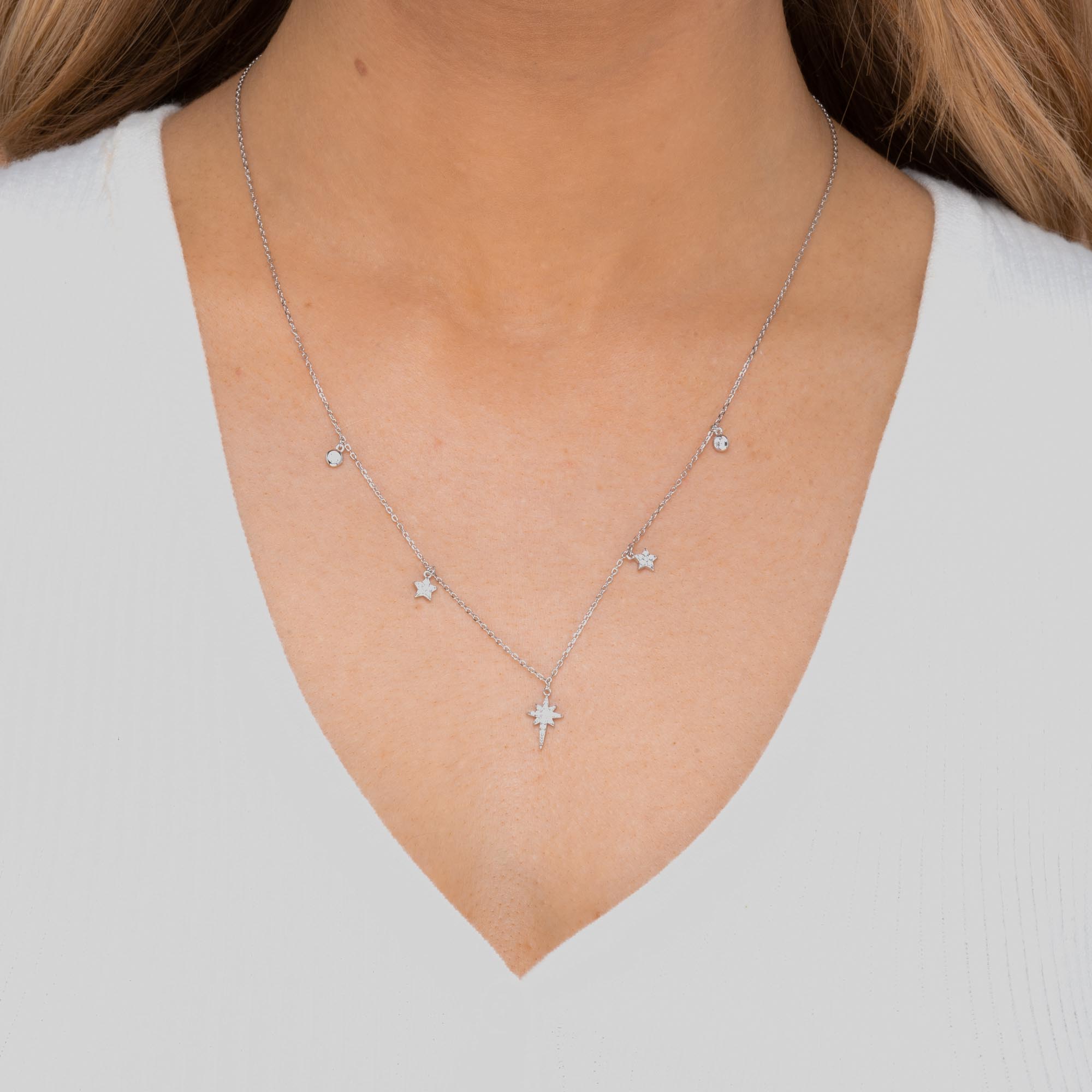 Bright North Star Sapphire Necklace - Camile & Stone