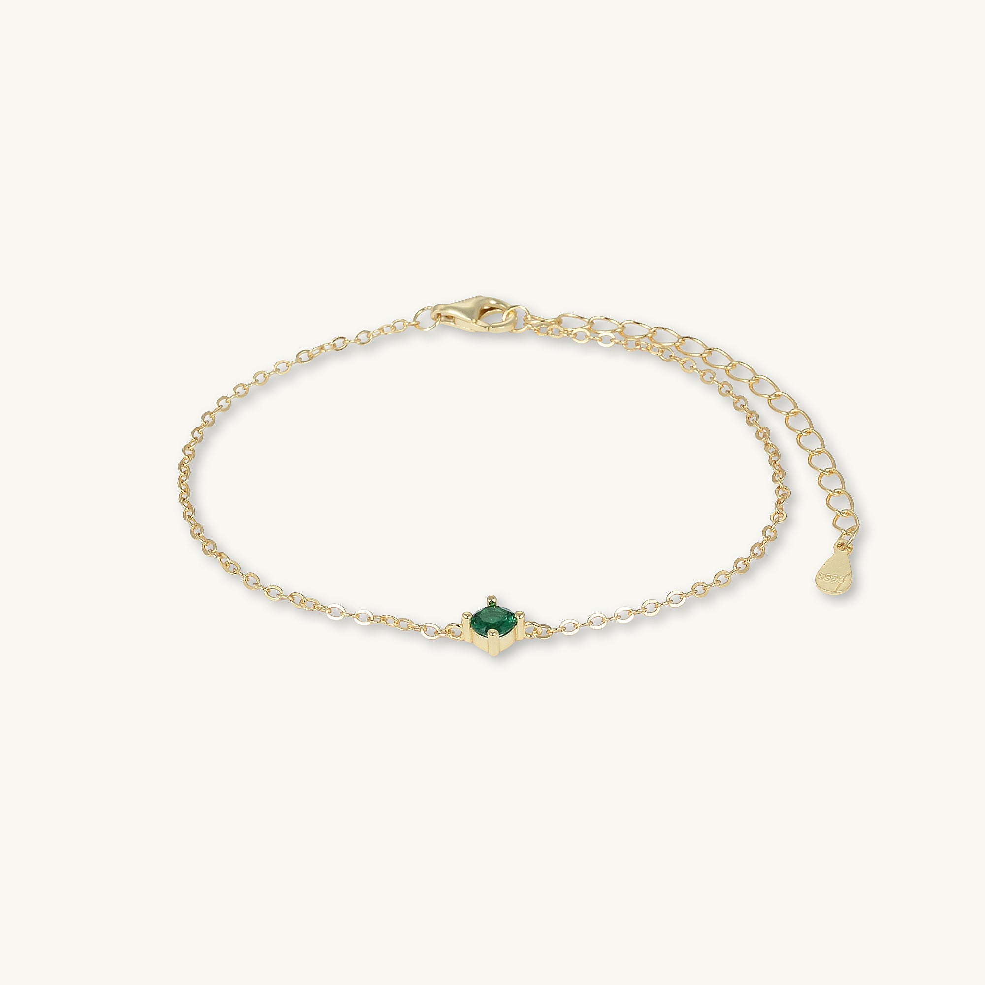 Classic Birthstone Bracelet May - Camile & Stone