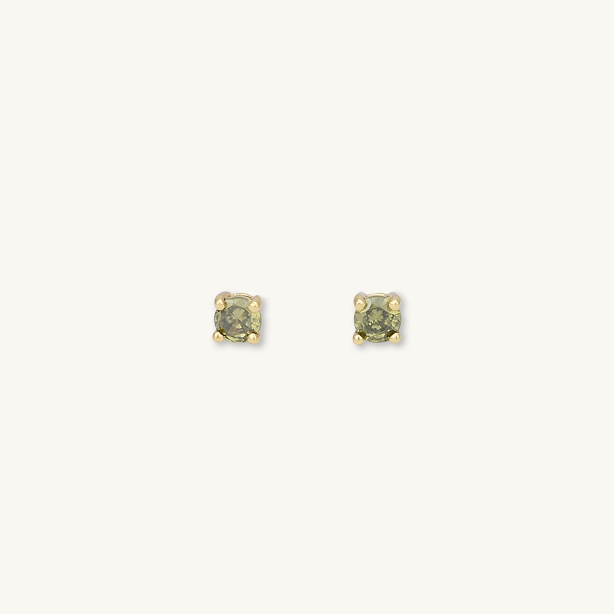 Classic Birthstone Earrings August - Camile & Stone