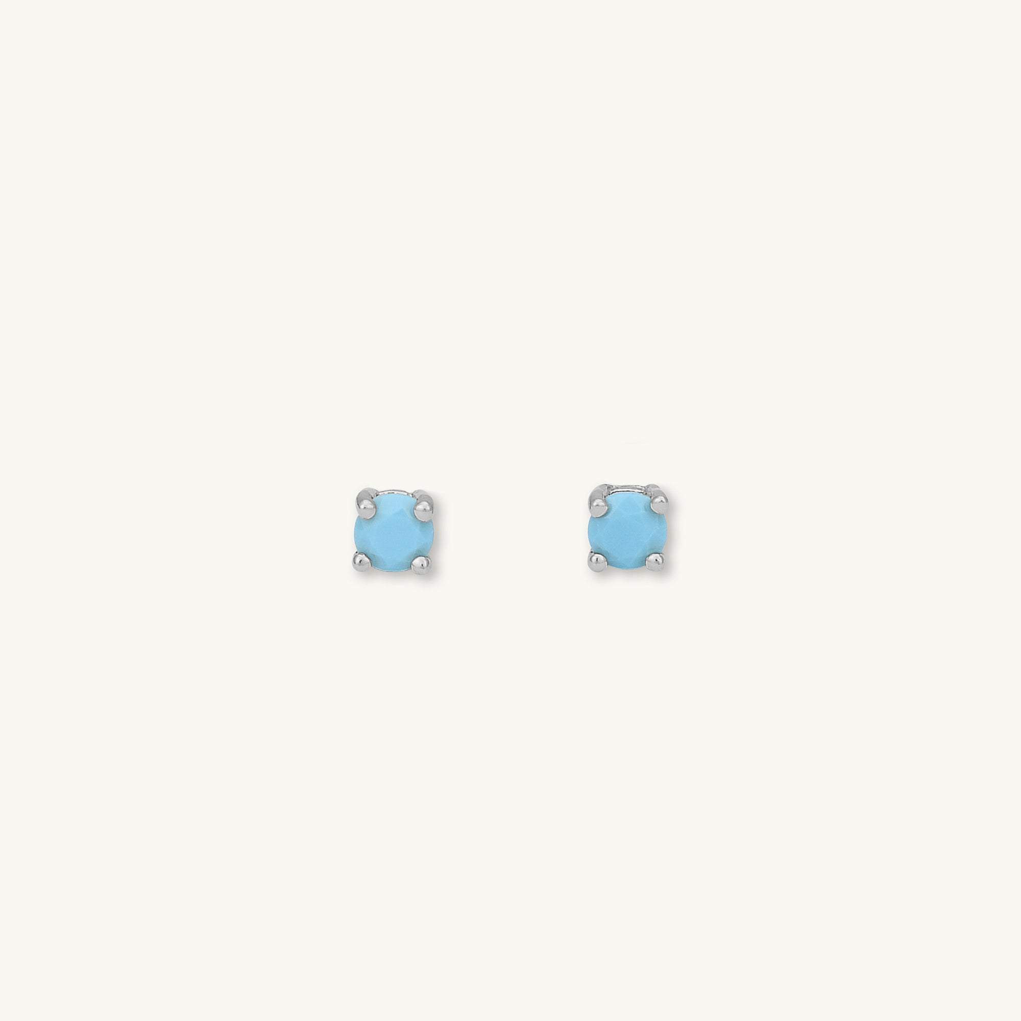 Classic Birthstone Earrings December - Camile & Stone