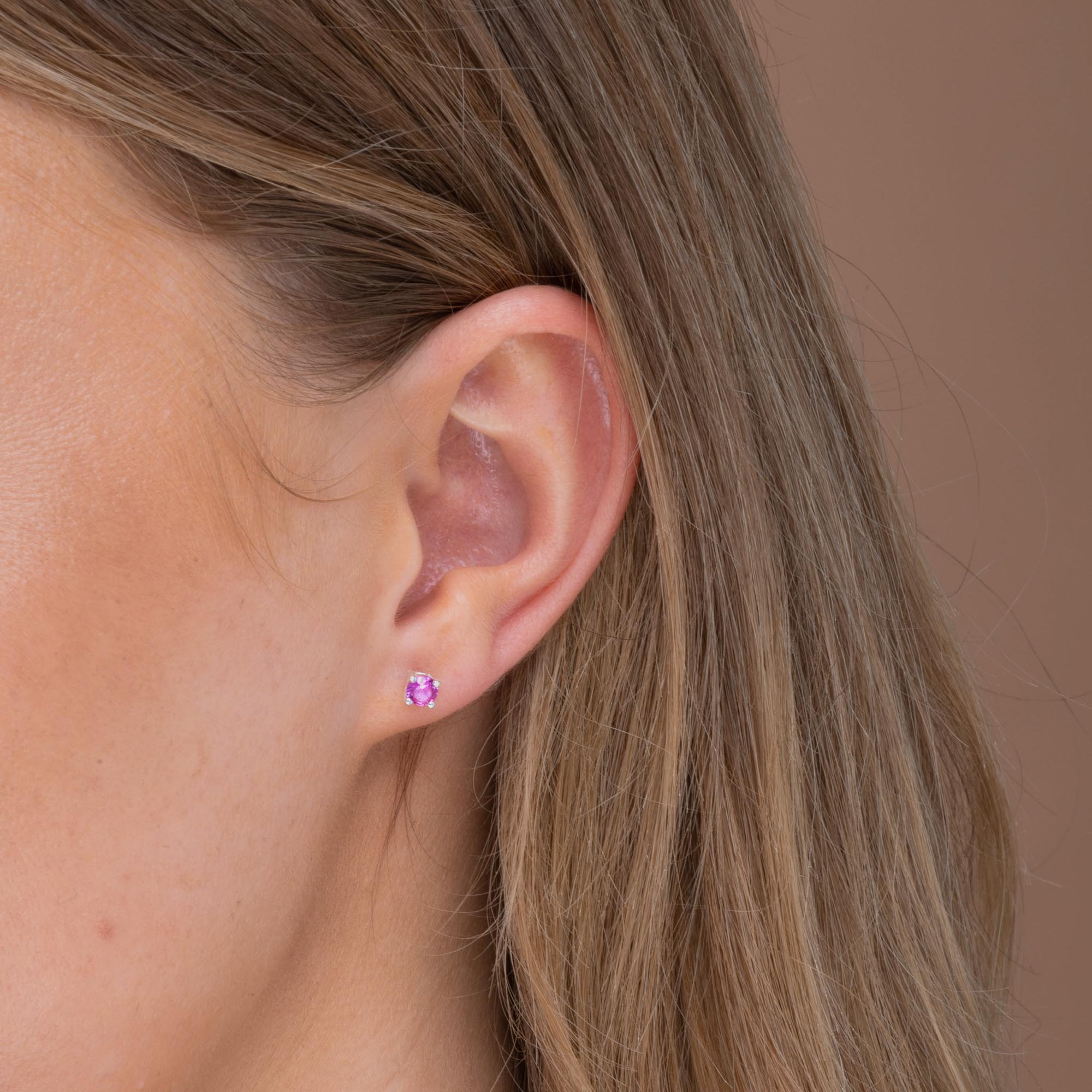 Classic Birthstone Earrings July - Camile & Stone