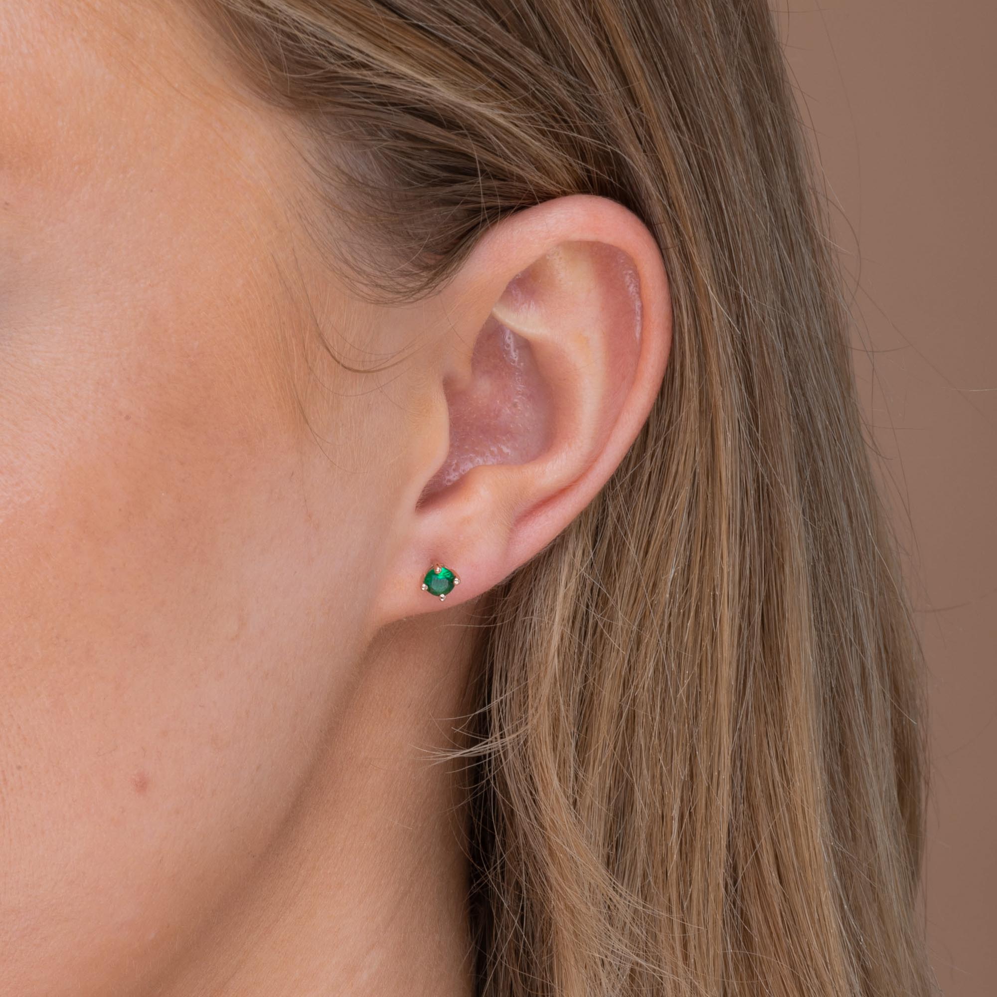 Classic Birthstone Earrings May - Camile & Stone