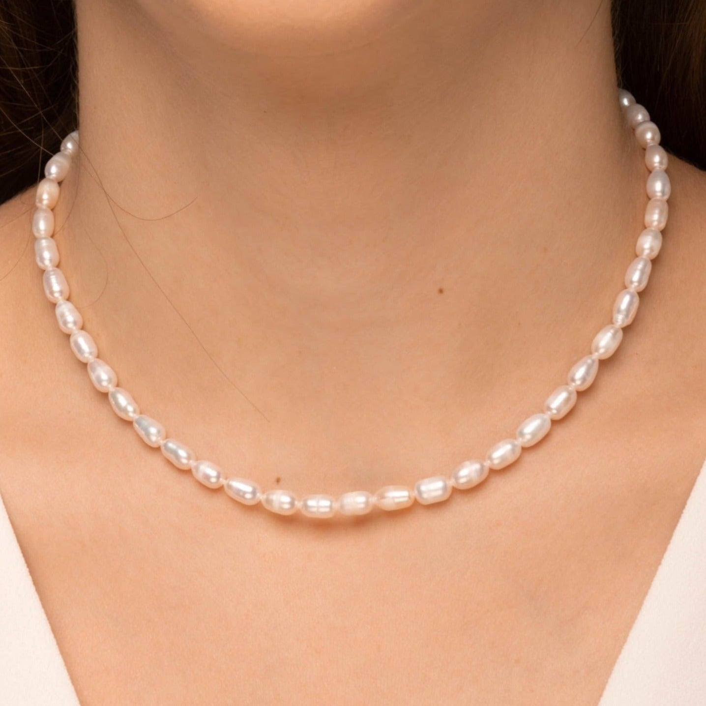 Classic Pearl Layering Necklace - Camile & Stone