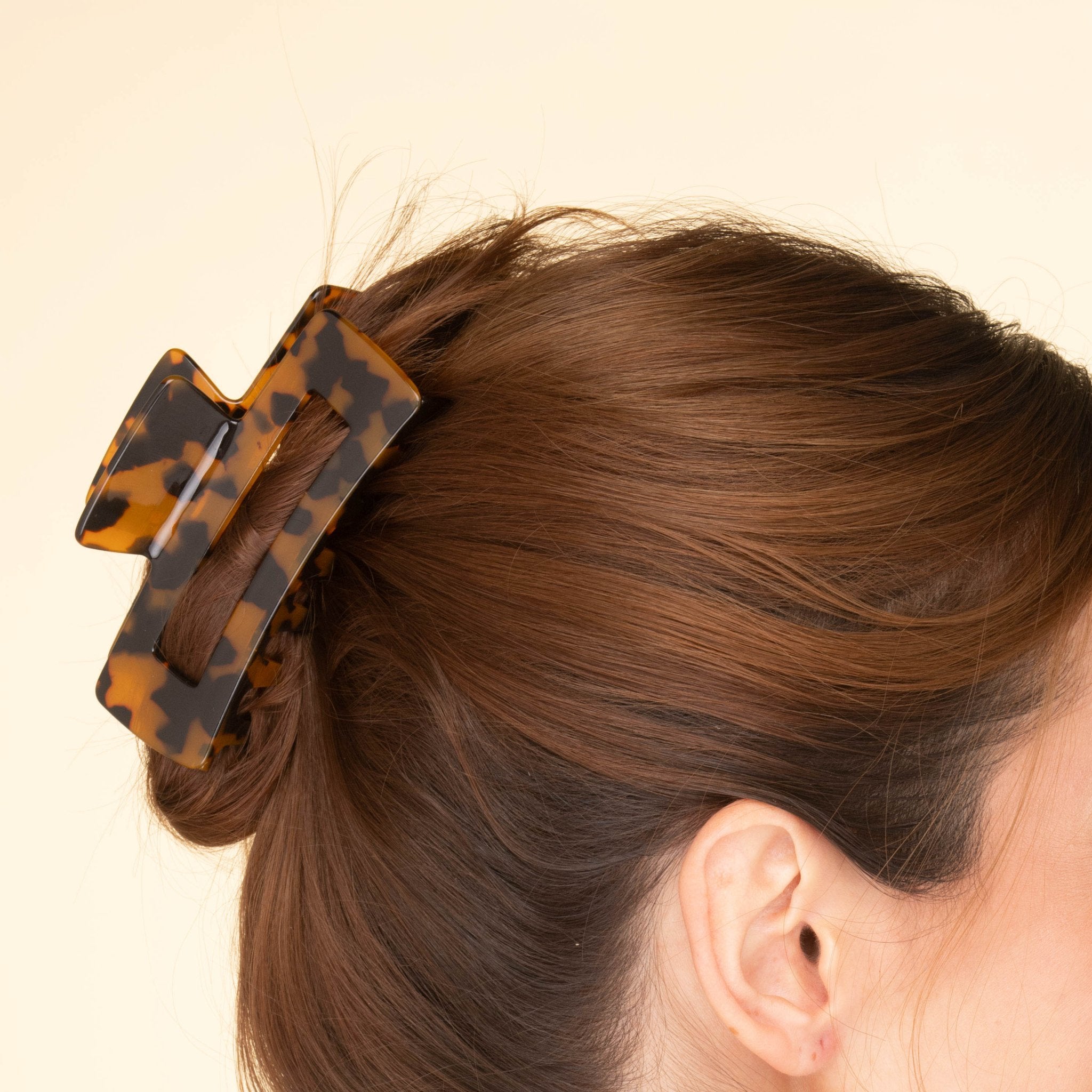 Classic Tortoiseshell French Hair Claw Clip - Camile & Stone