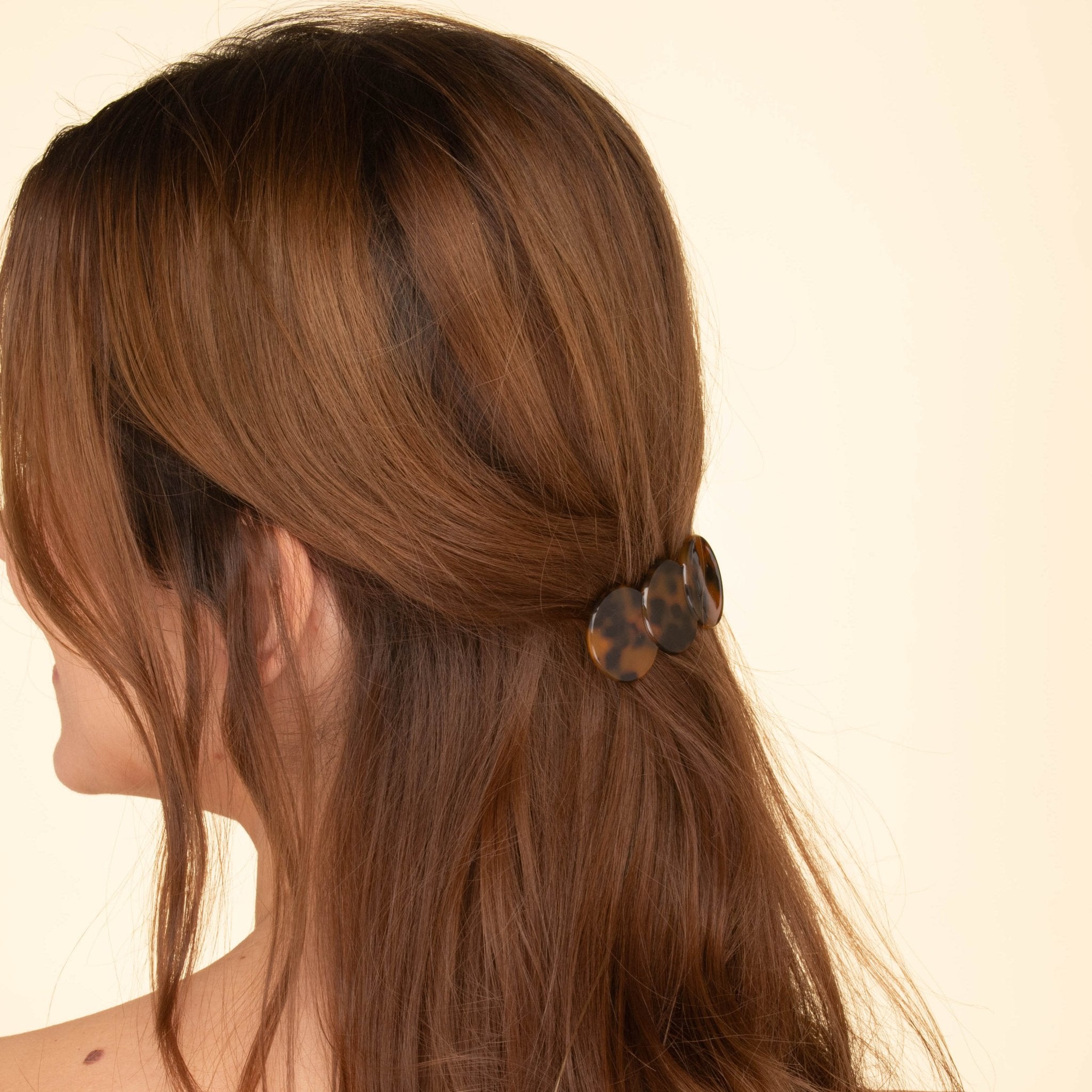 Classic Tortoiseshell Trio French Hair Clip - Camile & Stone