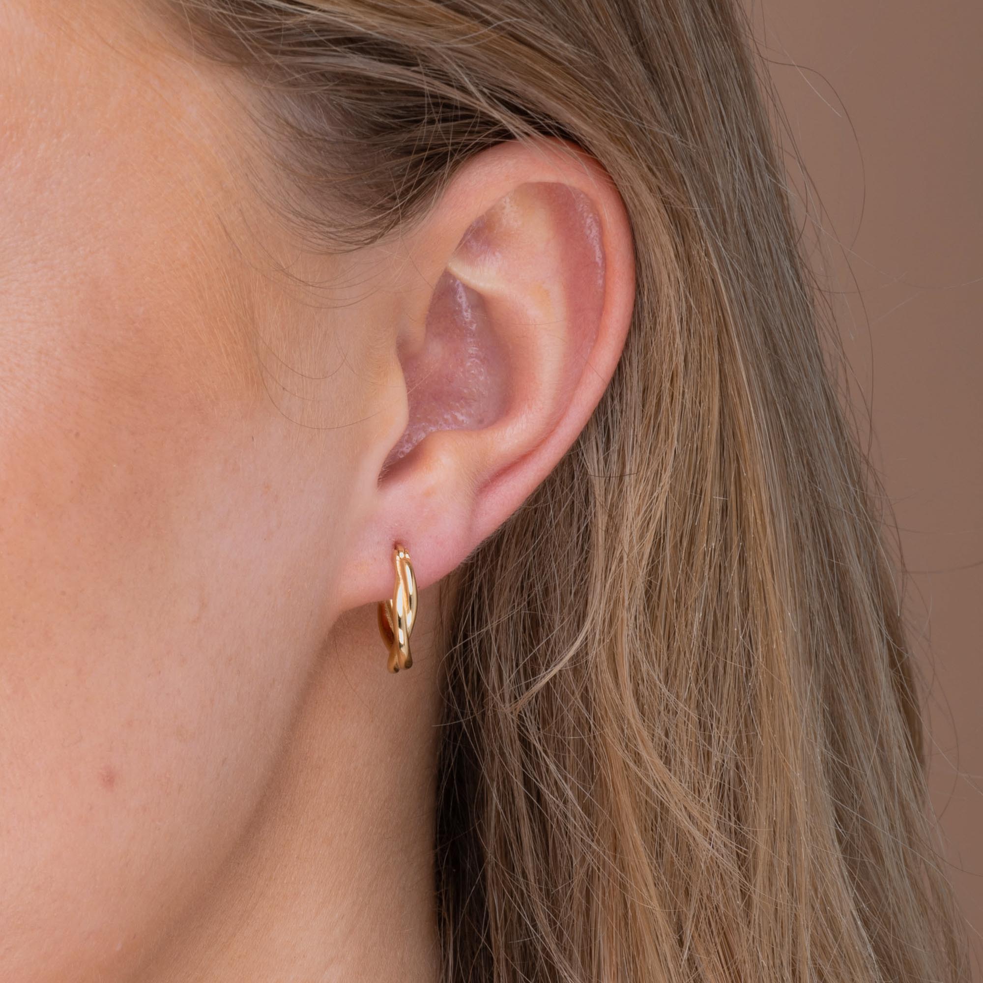 Classic Twist Hoop Earrings - Camile & Stone