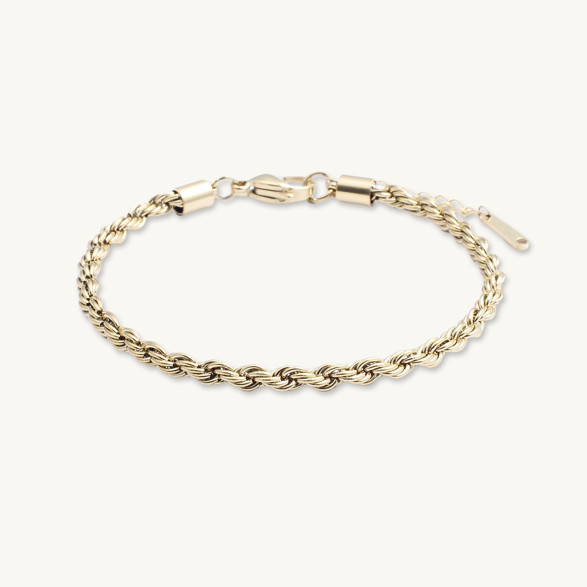 Classic Twist Rope Anklet - Camile & Stone