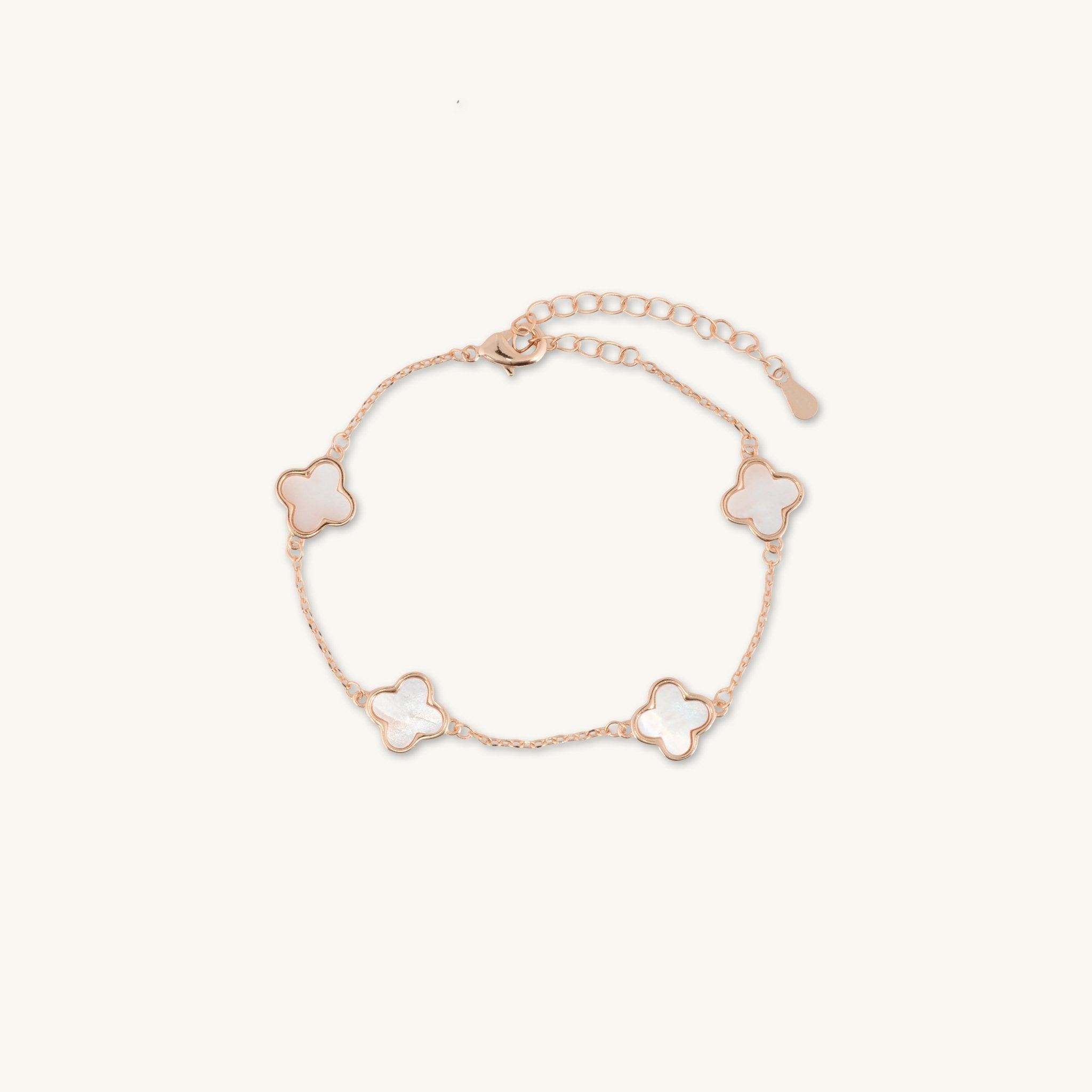 Clover Station MOP Bracelet - Camile & Stone