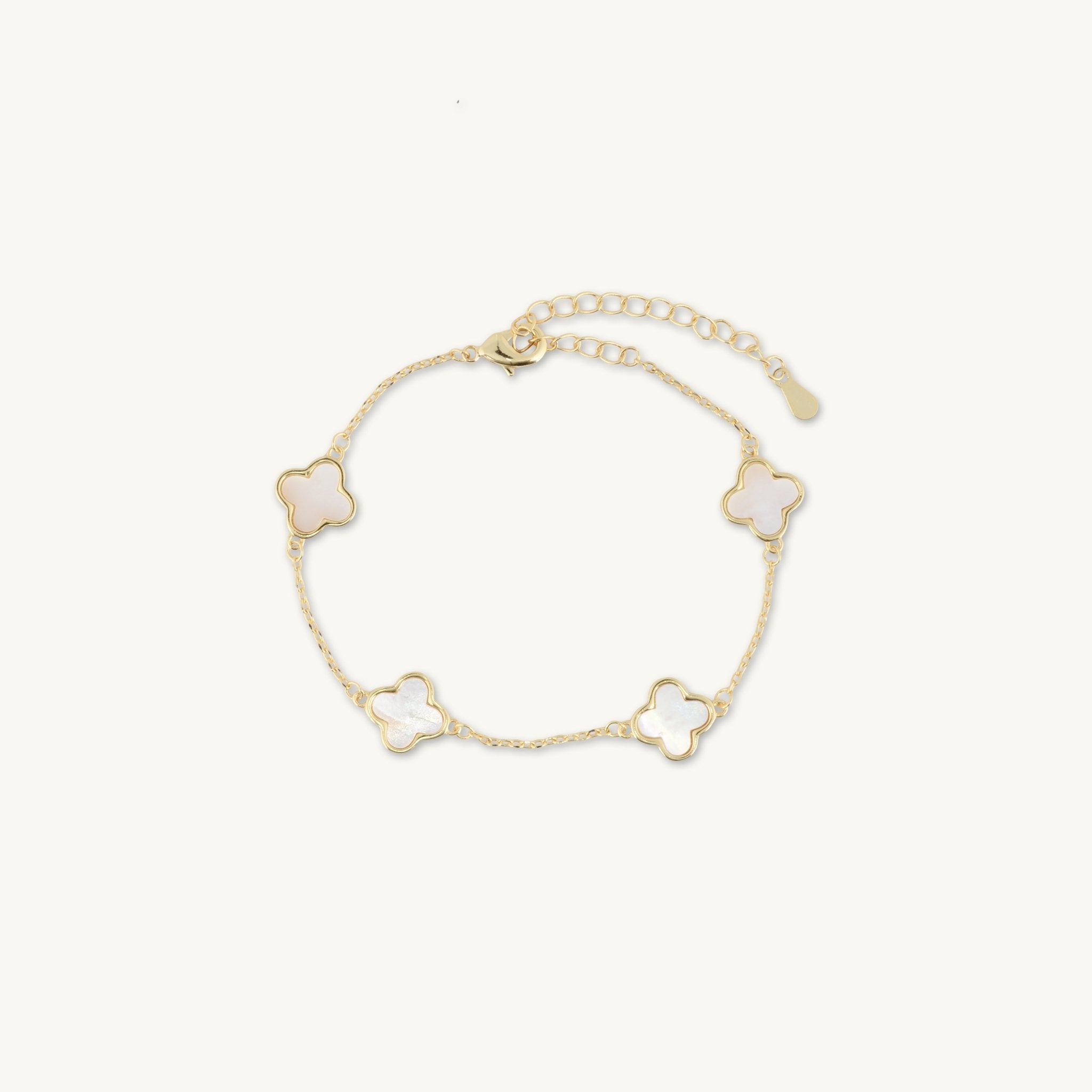 Clover Station MOP Bracelet - Camile & Stone