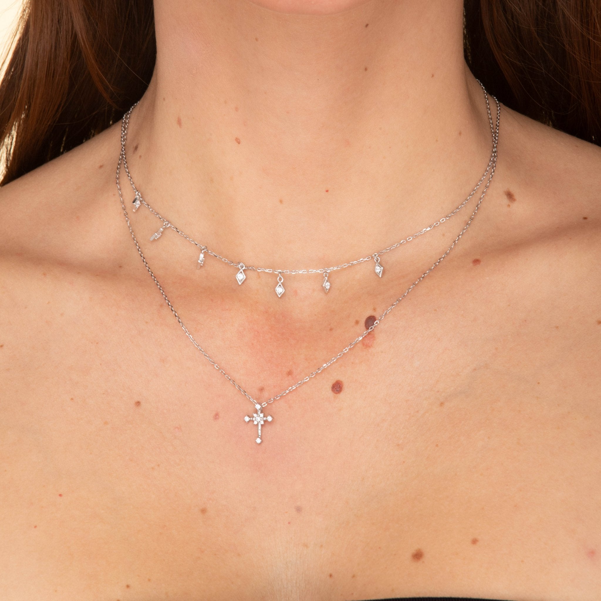 Dangling Kite Sapphire Necklace - Camile & Stone