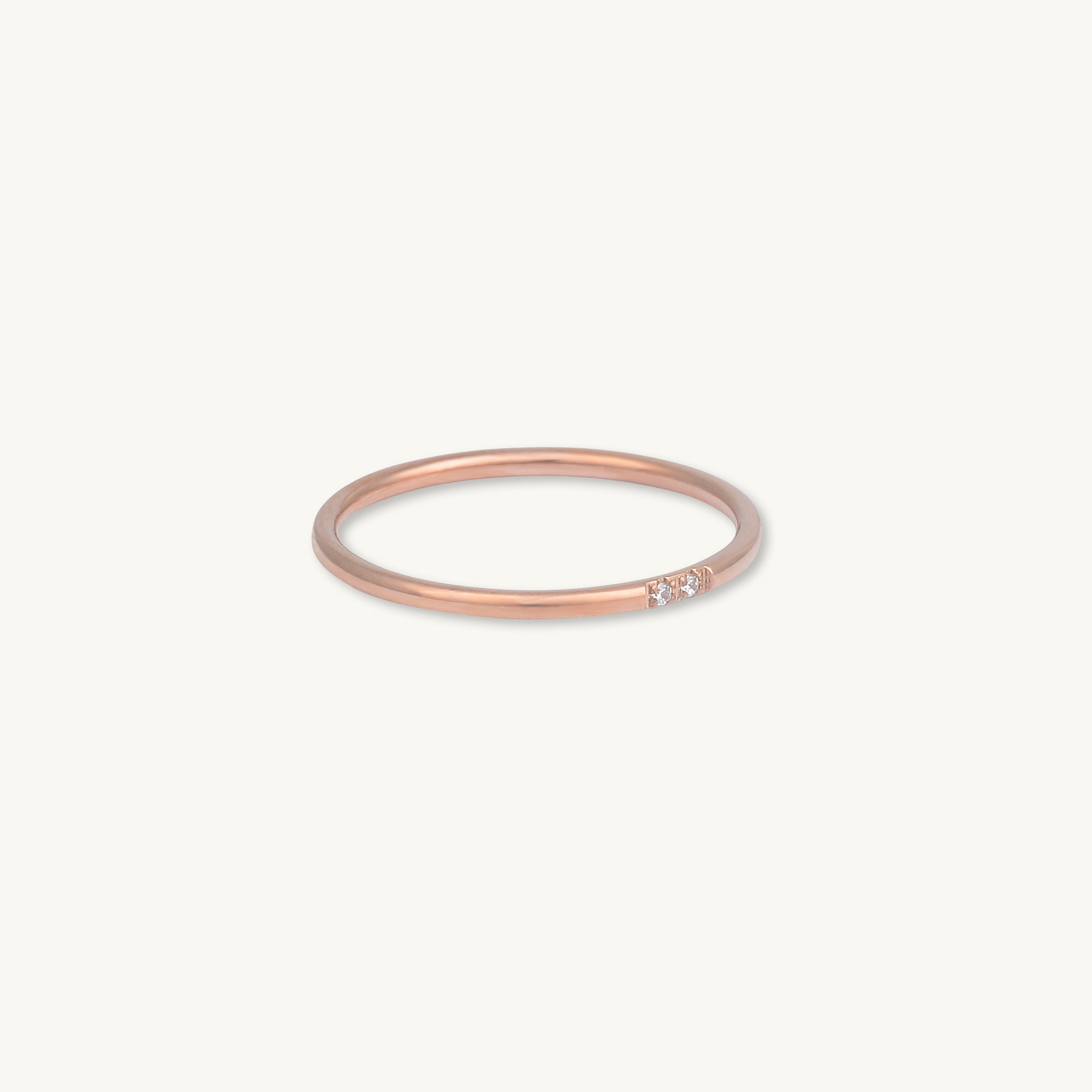 Duo Sapphire Stacking Ring - Camile & Stone