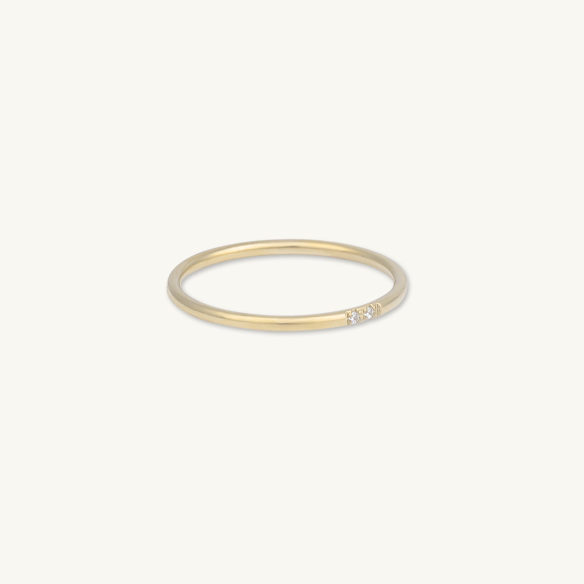 Duo Sapphire Stacking Ring - Camile & Stone