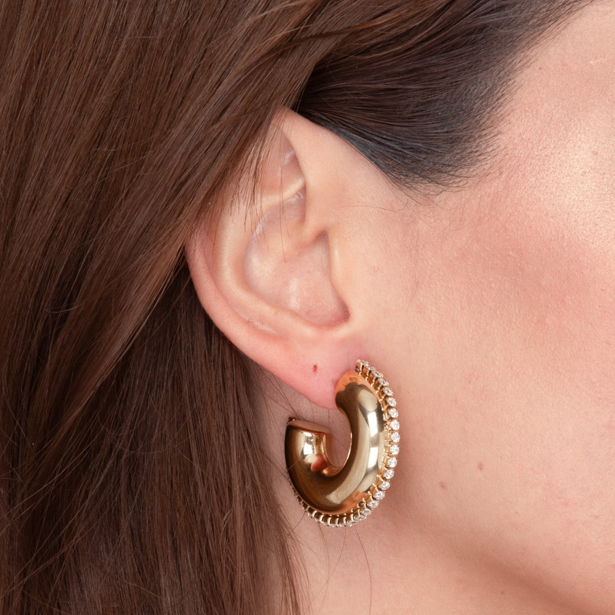 Emery Statement Hoop Earrings - Camile & Stone