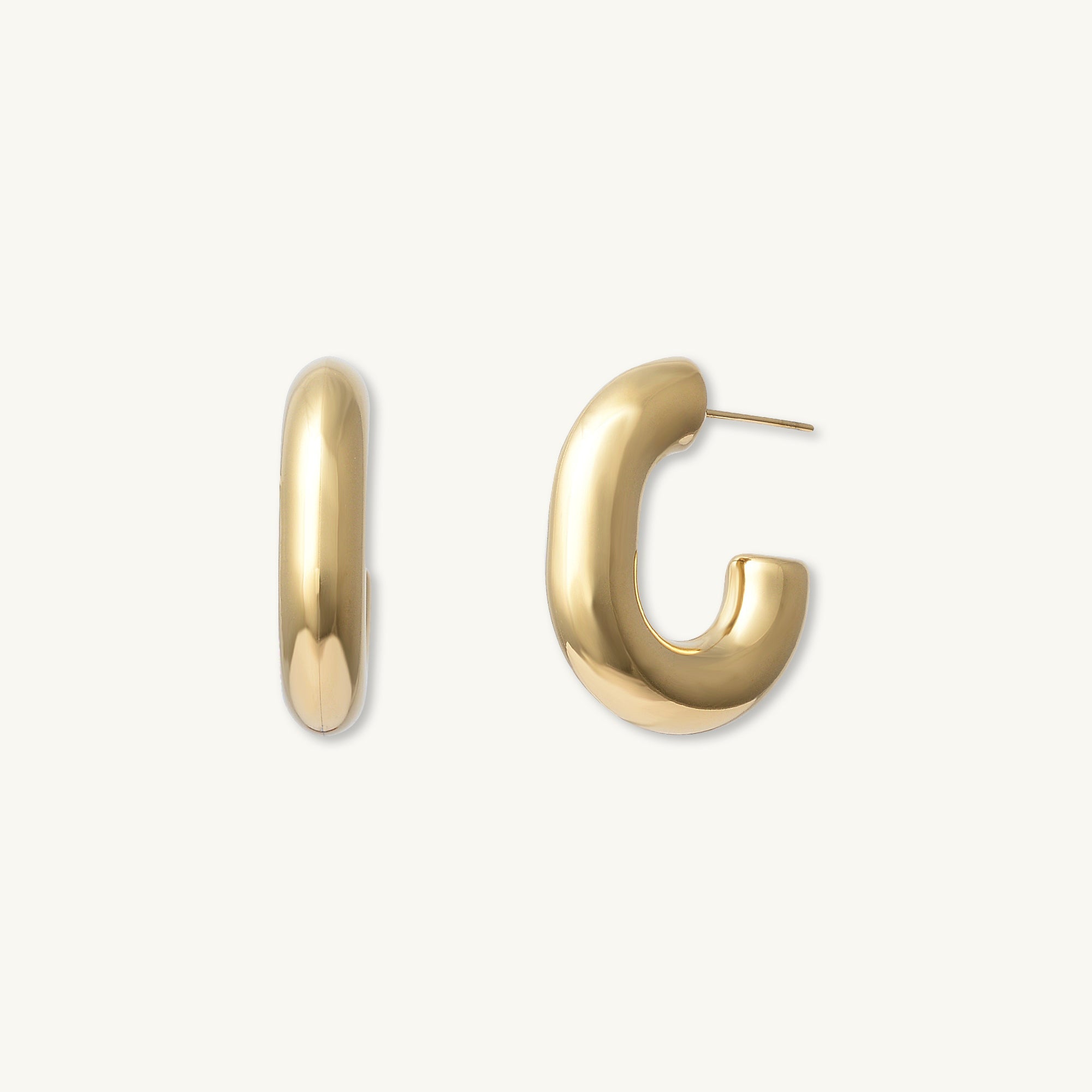 Hallie Huggie Earrings - Camile & Stone