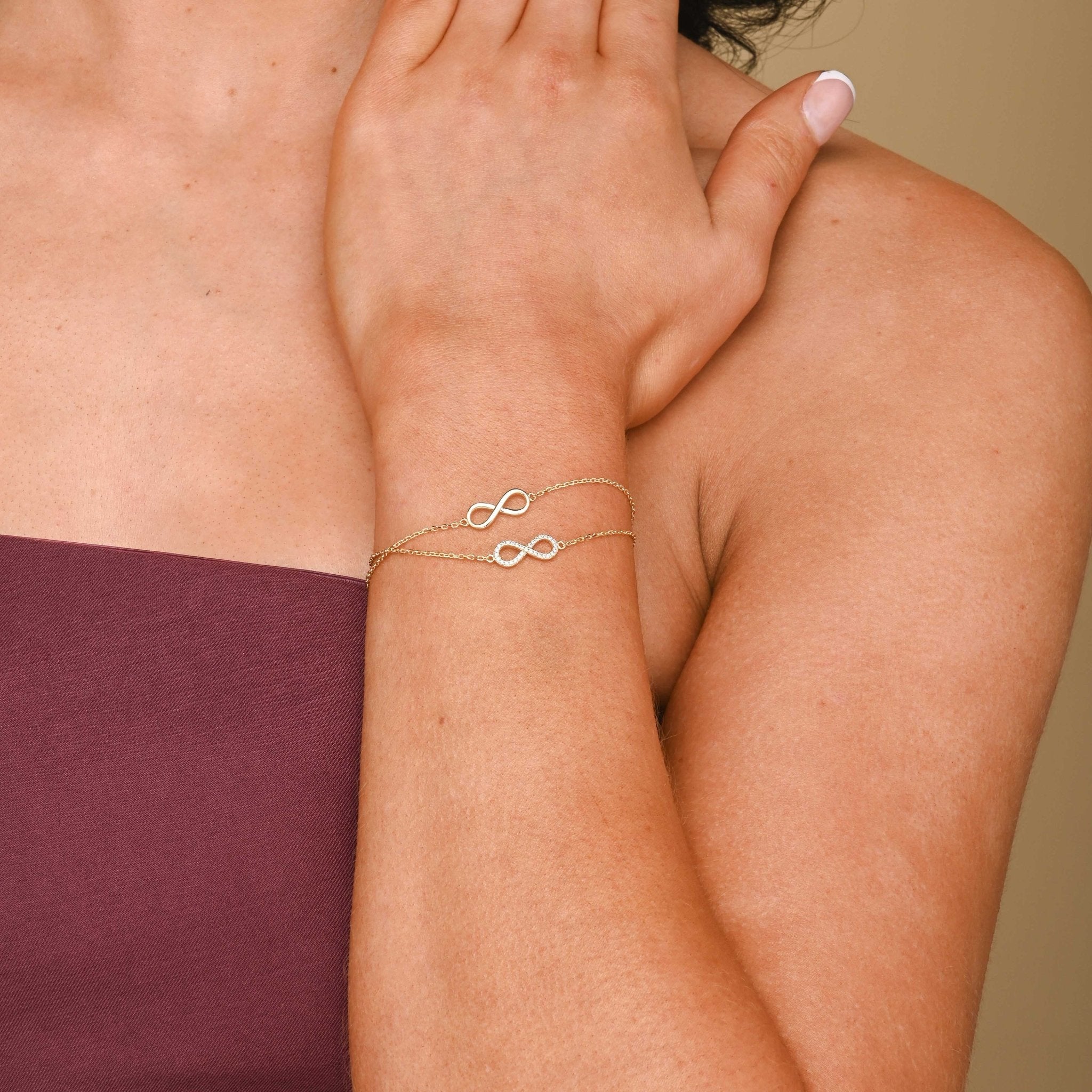 Infinity Chain Bracelet - Camile & Stone
