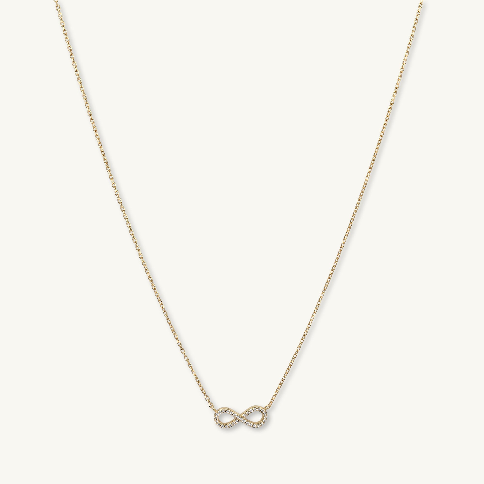 Infinity Sapphire Chain Necklace - Camile & Stone