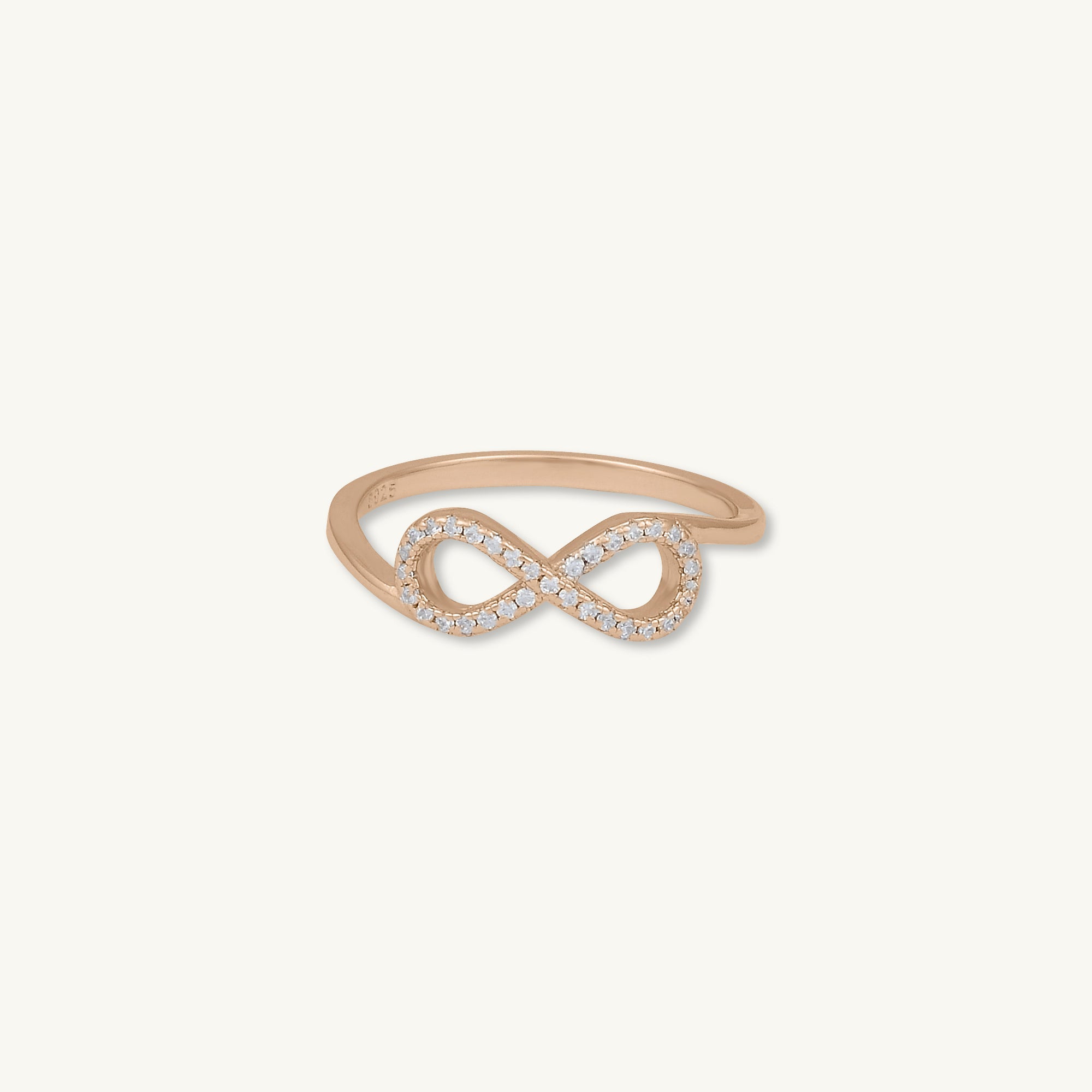 Infinity Sapphire Stacker Ring - Camile & Stone