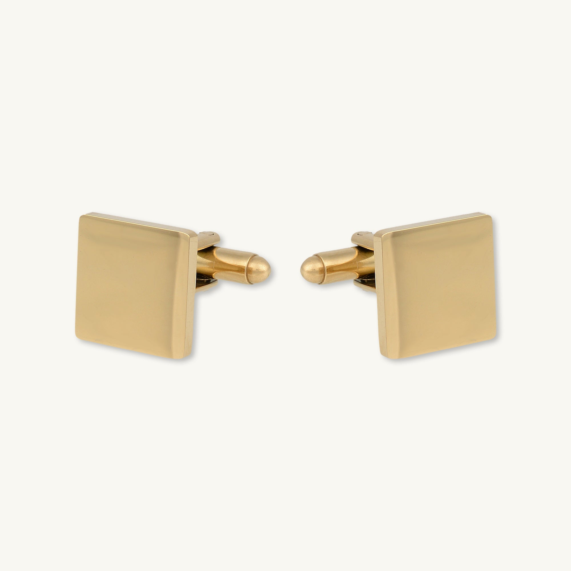 Initial Letter Personalised Engraved Square Cufflinks - Camile & Stone